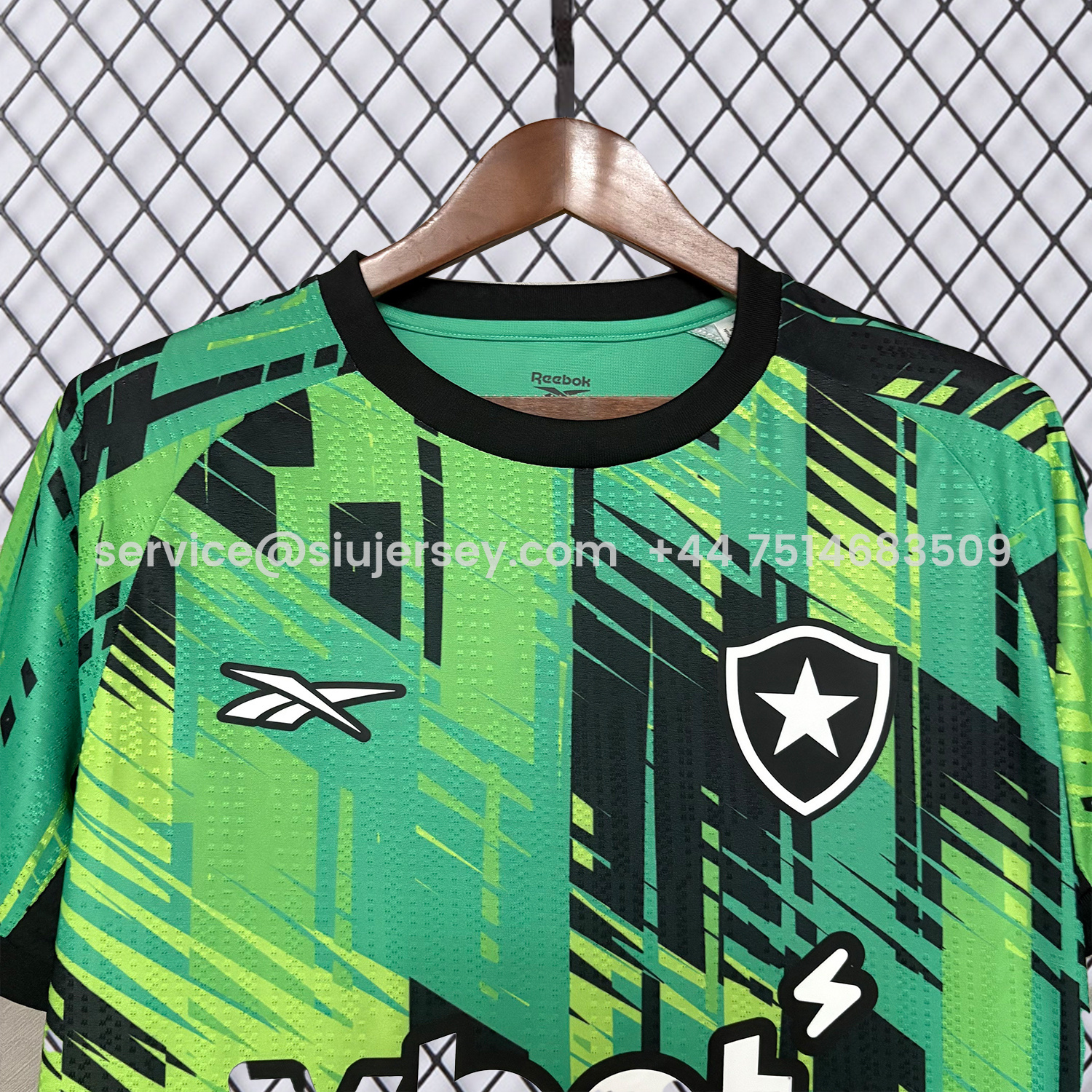 SIUjerseys-Botafogo 25-26 Green And Black Training Jersey - Fans Version