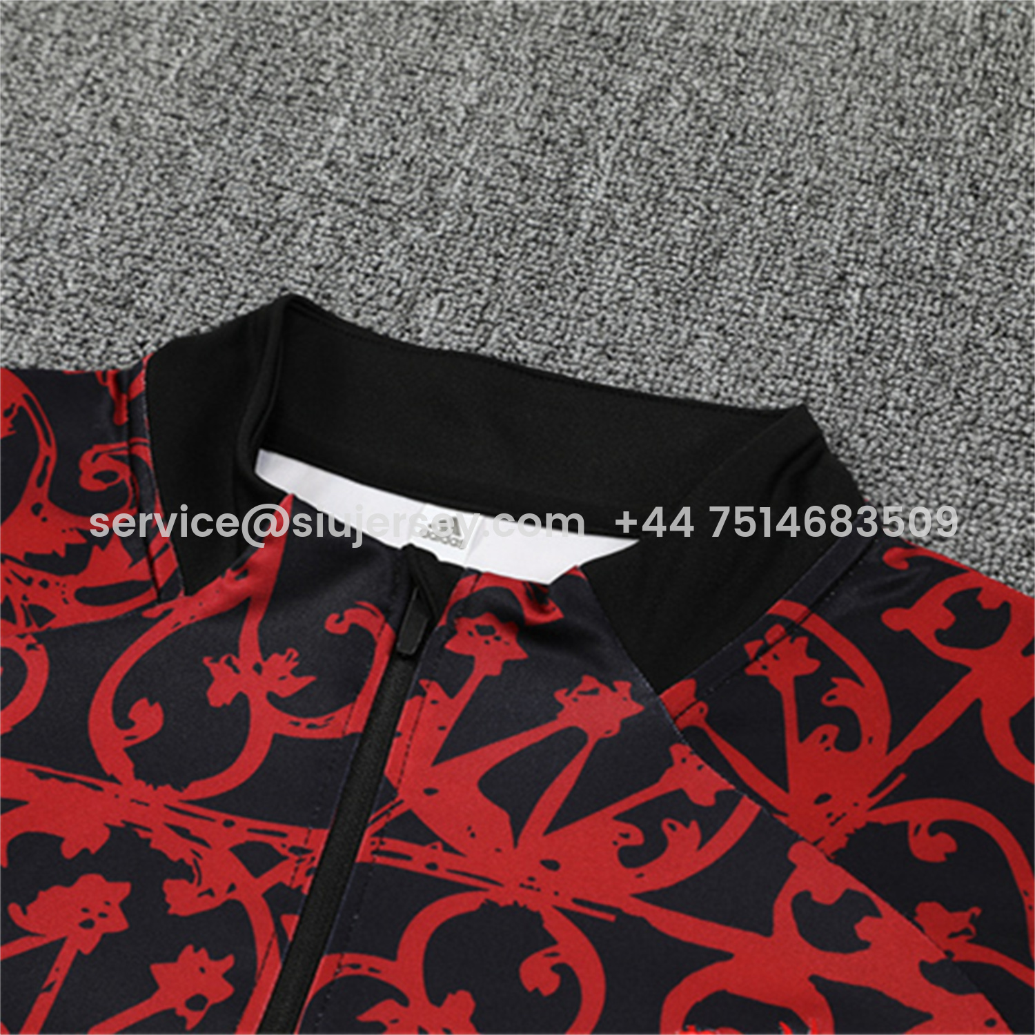 SIUjerseys-Liver.pool 25-26 Long Sleeve Training Set - Red Camouflage Top & Blsck Pants