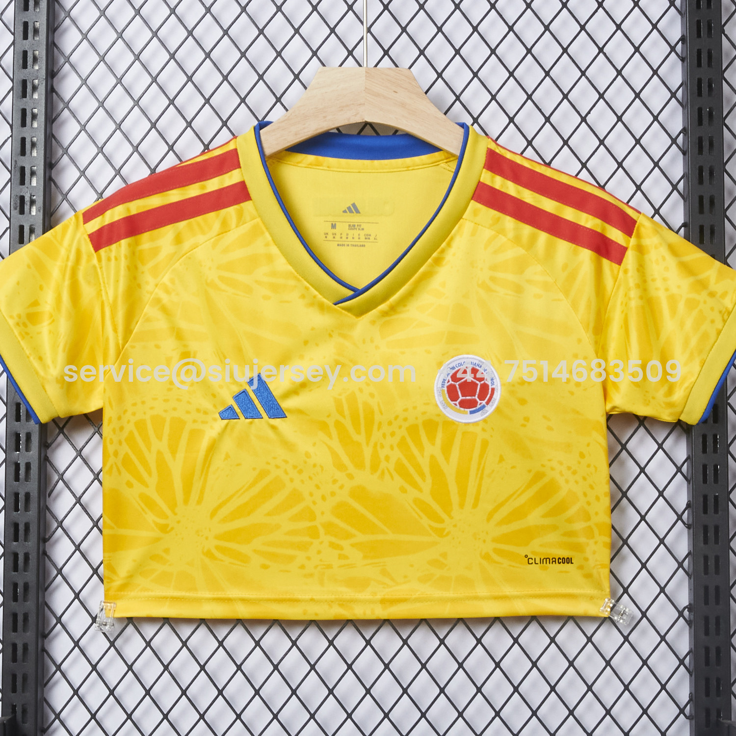 SIUjerseys-Women's Colombia 2026 Home Cropped Jersey