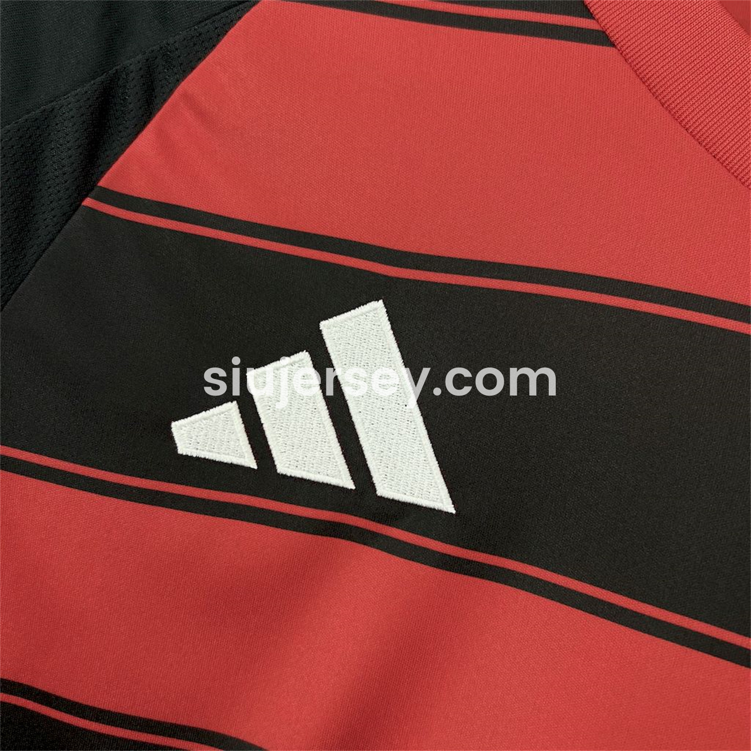 SIUjerseys-Flamengo 25-26 Home Unsponsored Long Sleeves Jersey - Fans Version