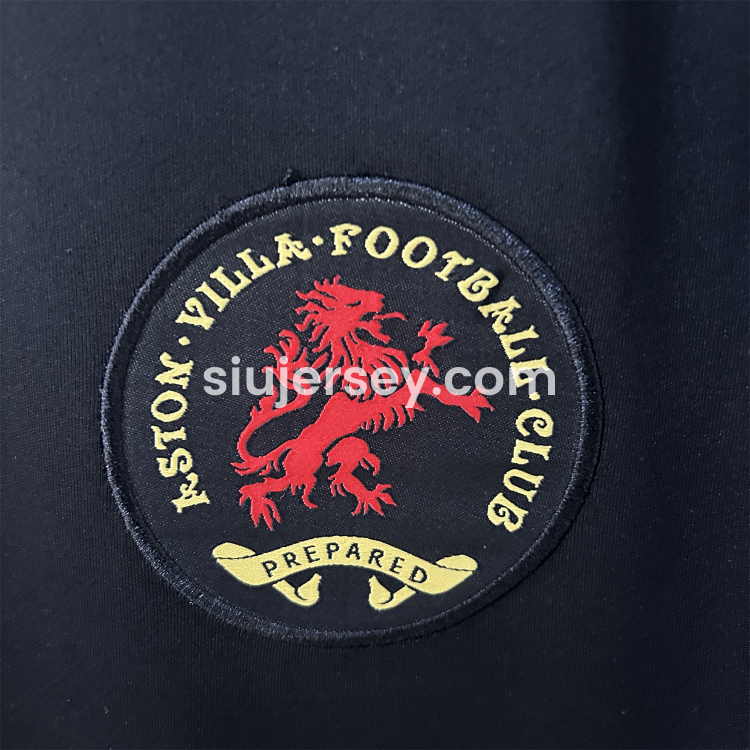 SIUjerseys-Aston Villa 24-25 Black 150th Anniversary Jersey - Fans Version