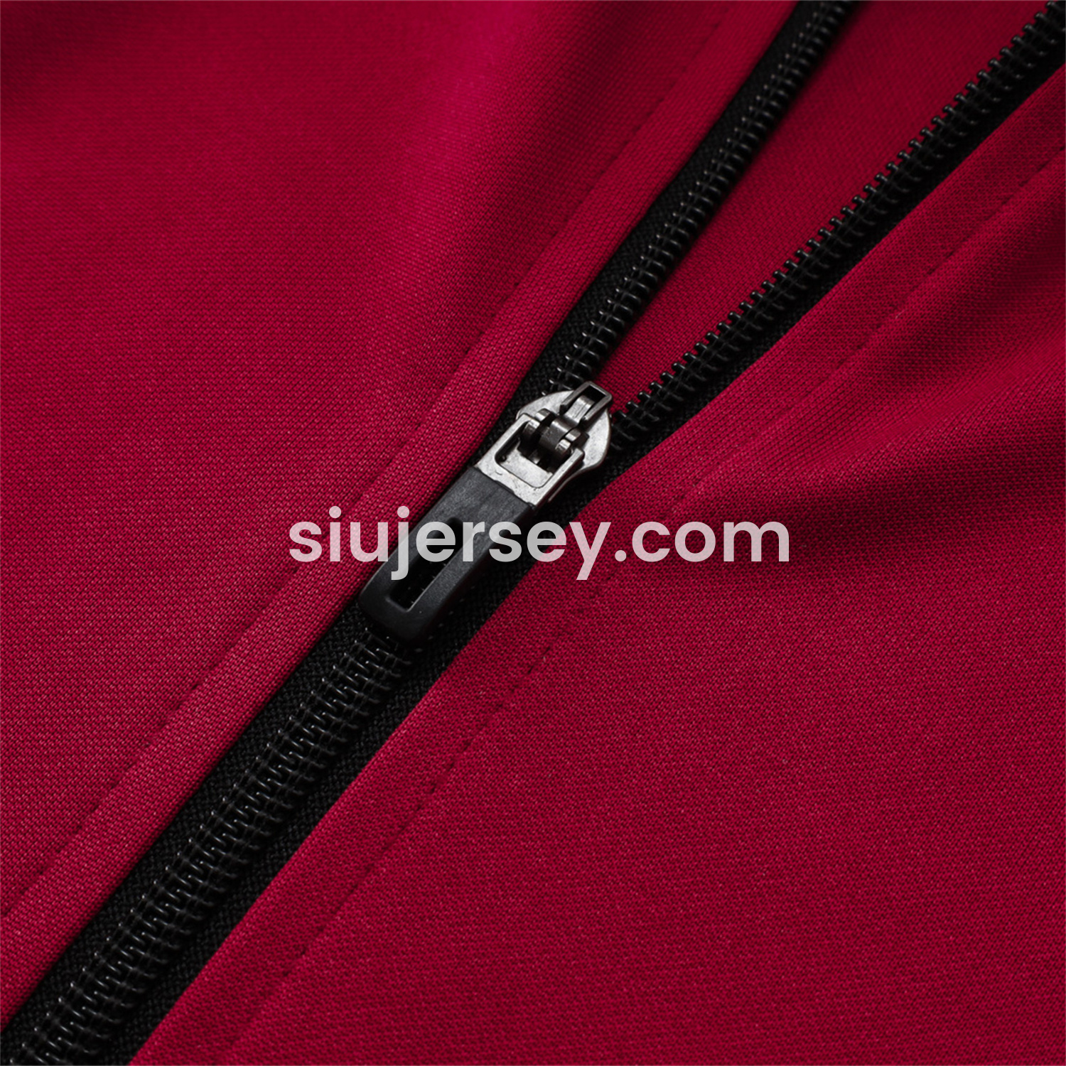 SIUjerseys-Manchester United 24-25 Throwback Jacket Training Tracksuit - Date Red Jackets & Black Pants