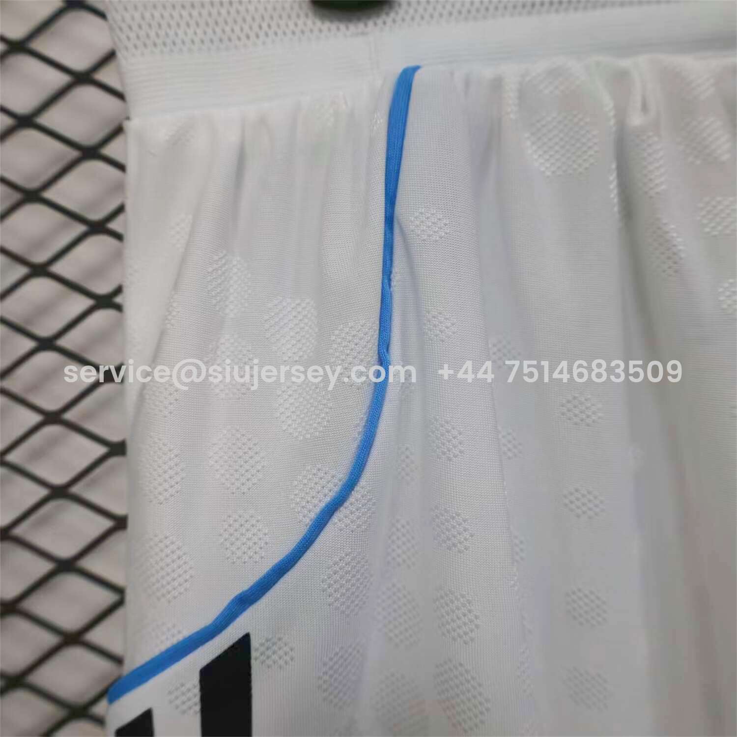 SIUjerseys-Newcastle United 25-26 Home White Shorts - Player Version