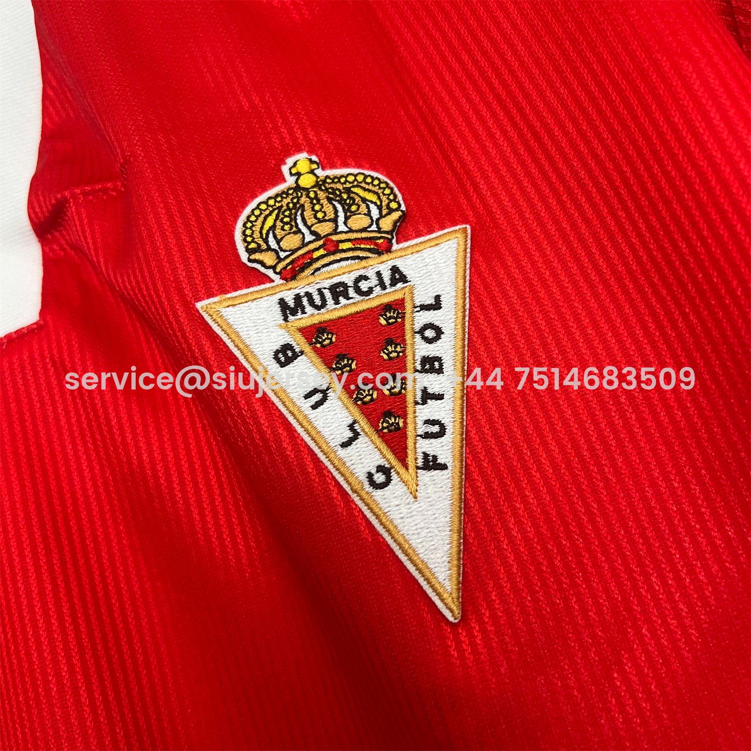 SIUjerseys-Retro Real Murcia CF 1999-00 Home Red Jersey