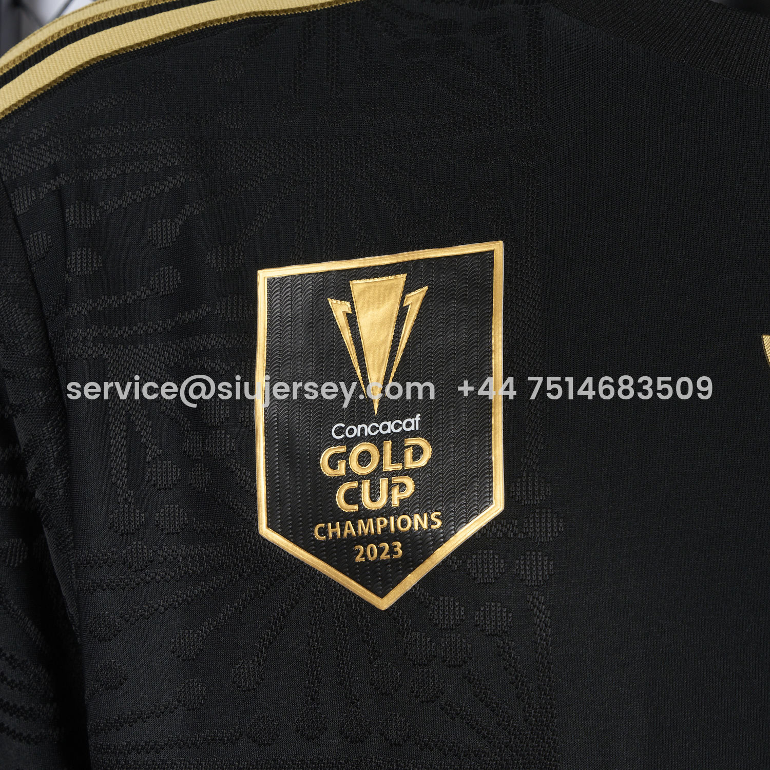 SIUjerseys-Mexico 2025 Gold Cup Home Black Jersey - Player Version