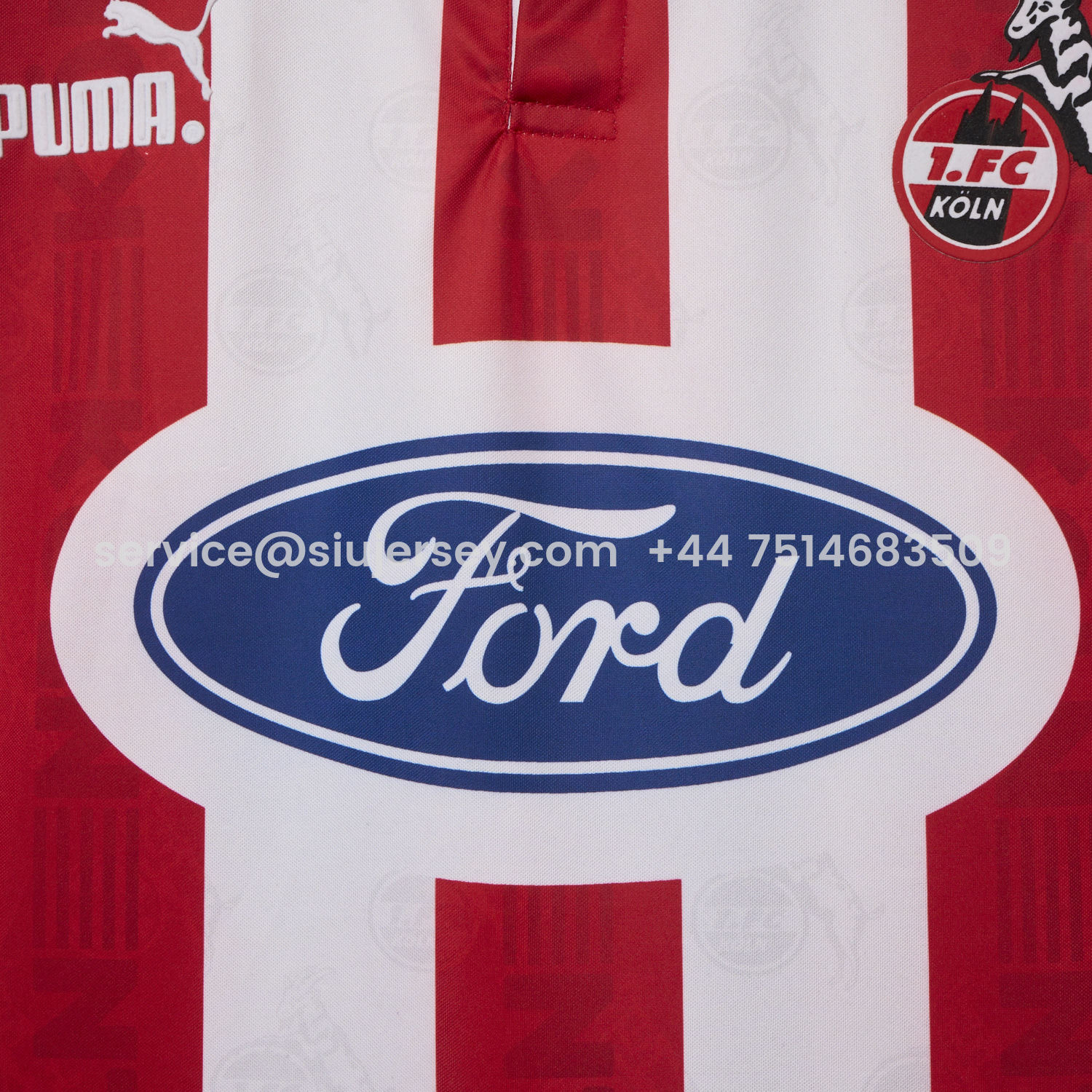 SIUjerseys-Retro 1. FC Köln 1995-96 Home Jersey