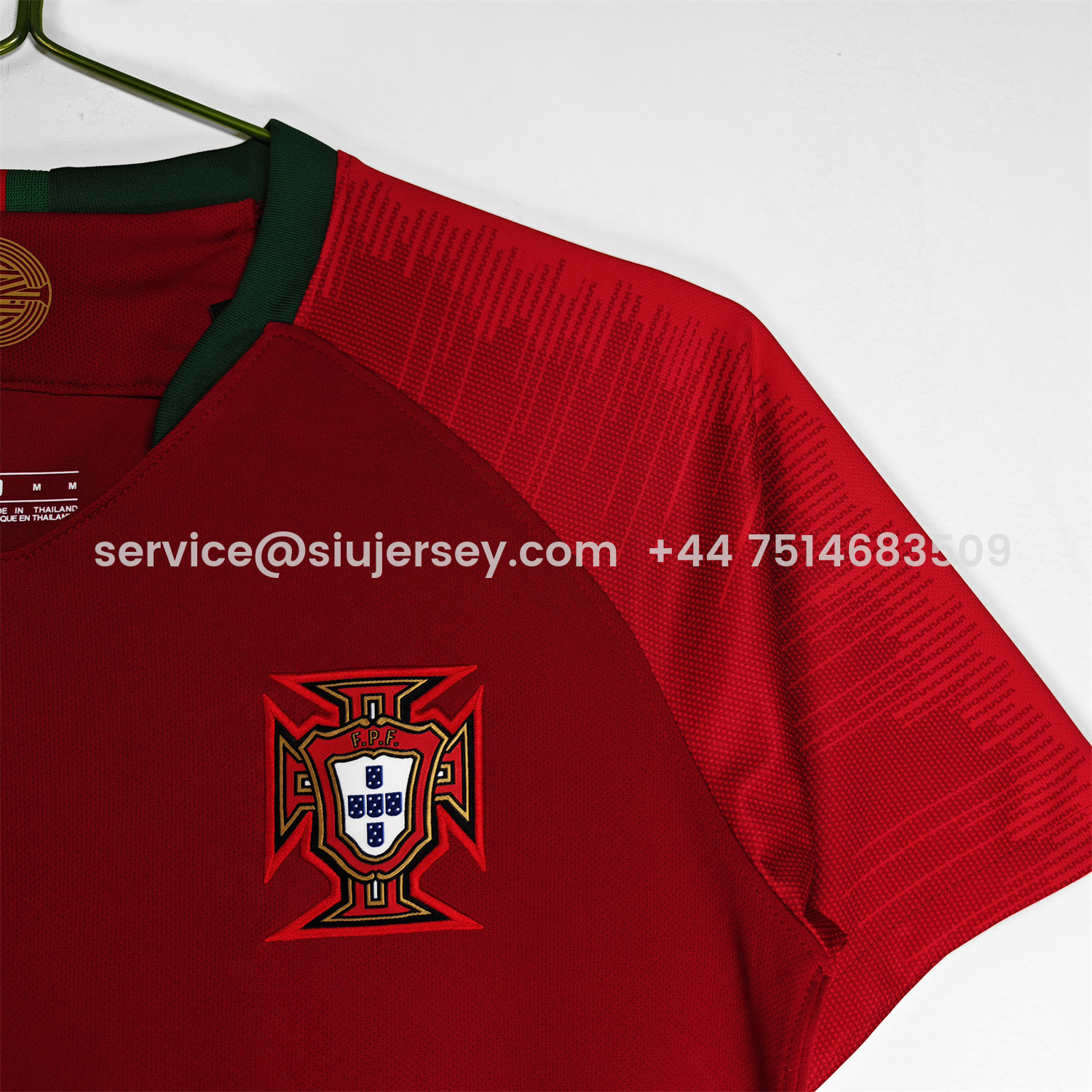 SIUjerseys-Retro Portugal 2018 Home Jersey