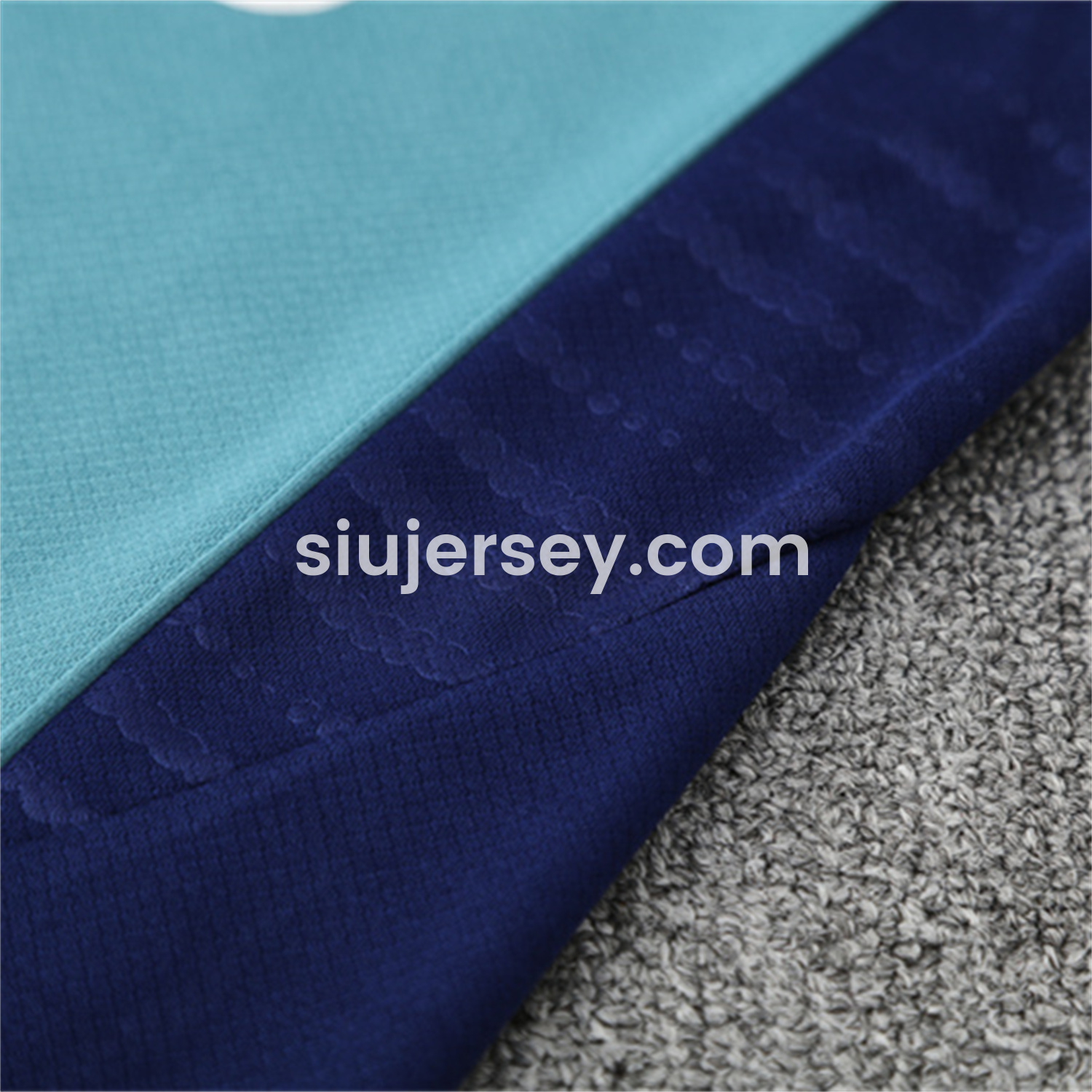 SIUjerseys-Arsenal 25-26 Kids Short-Sleeve Training Set - Green Top and Deep Blue Shorts