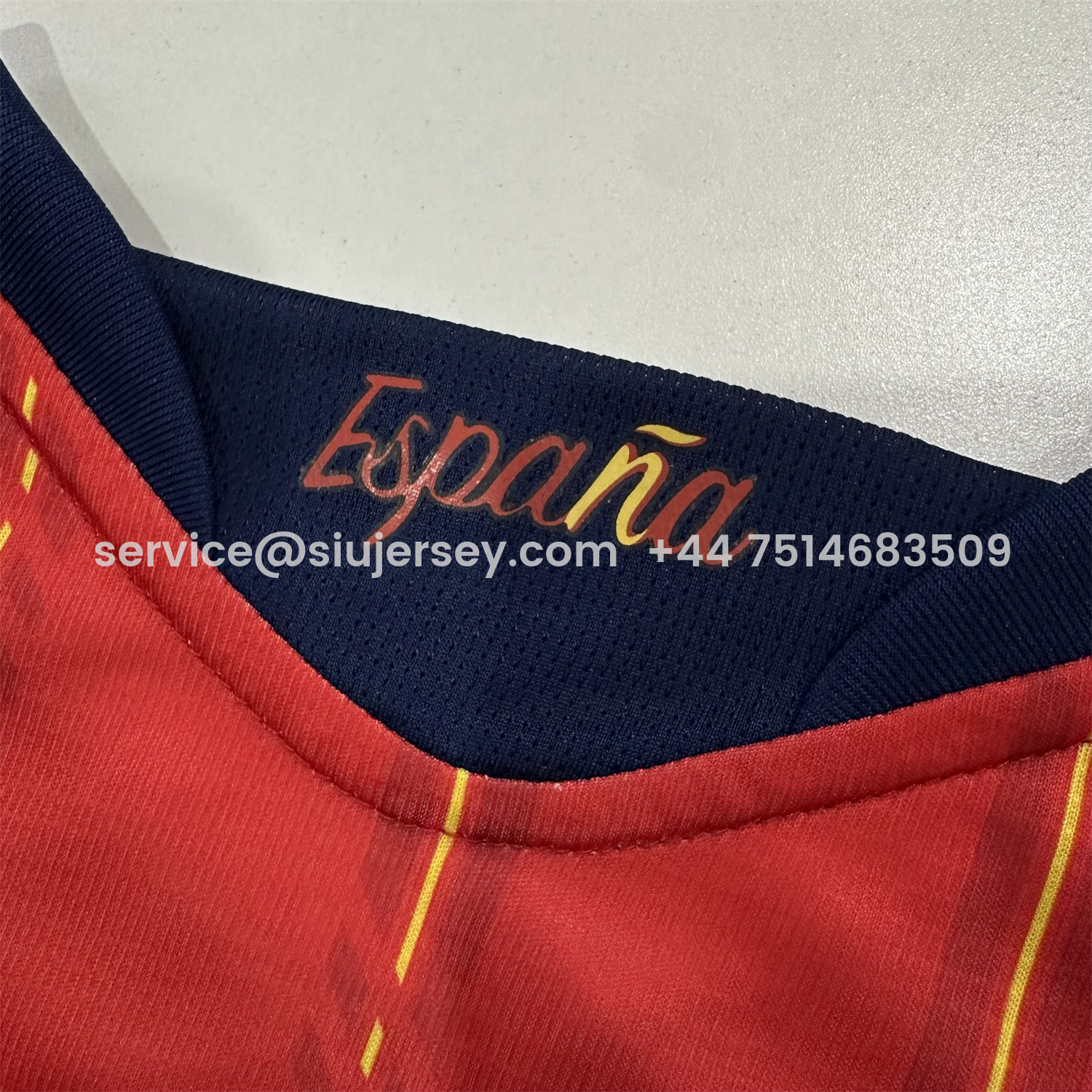 SIUjerseys-Spain 2026 Home Red Jersey - Fans Version