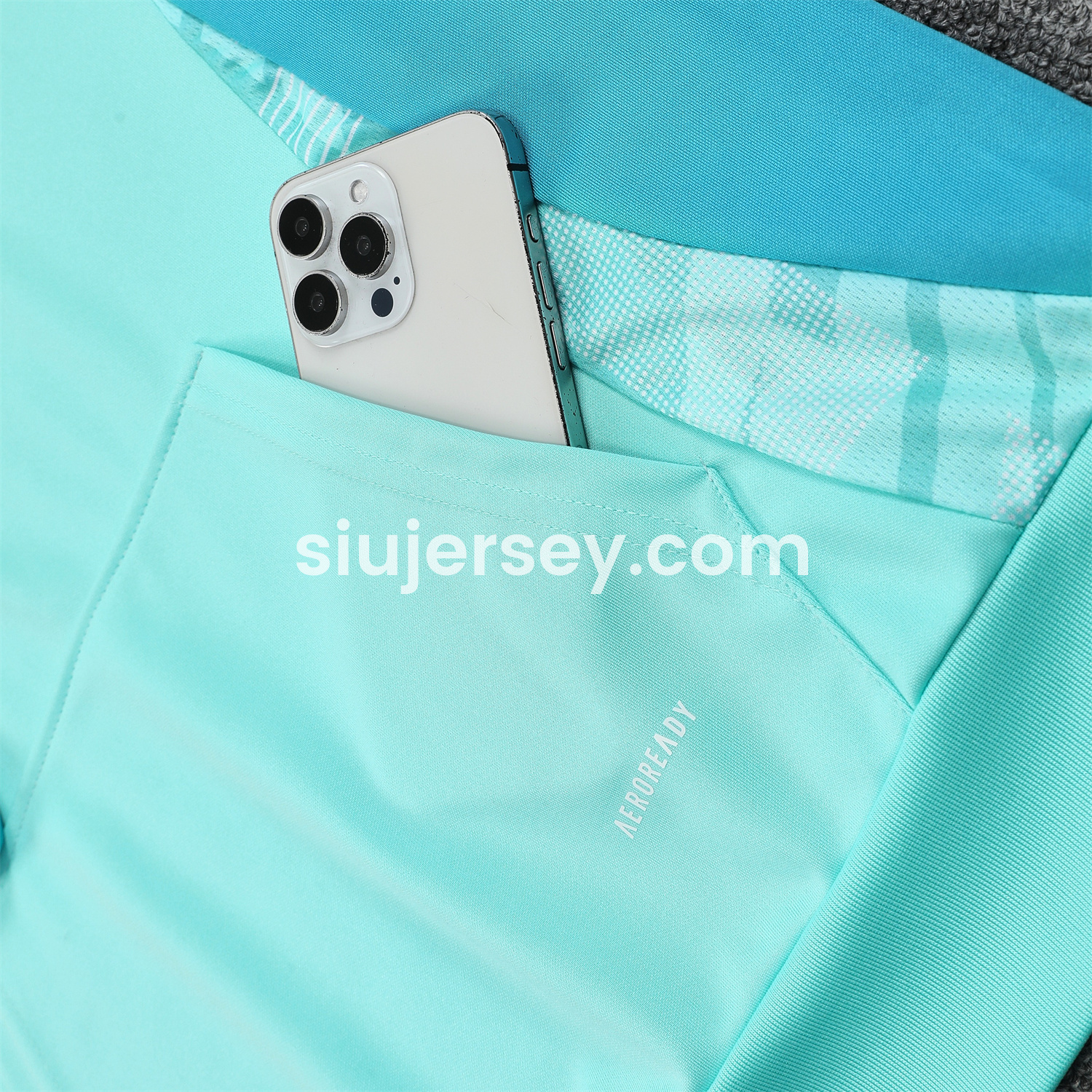 SIUjerseys-Flamengo 25-26 Traning Hoodie Set - Light Blue With Royal Blue