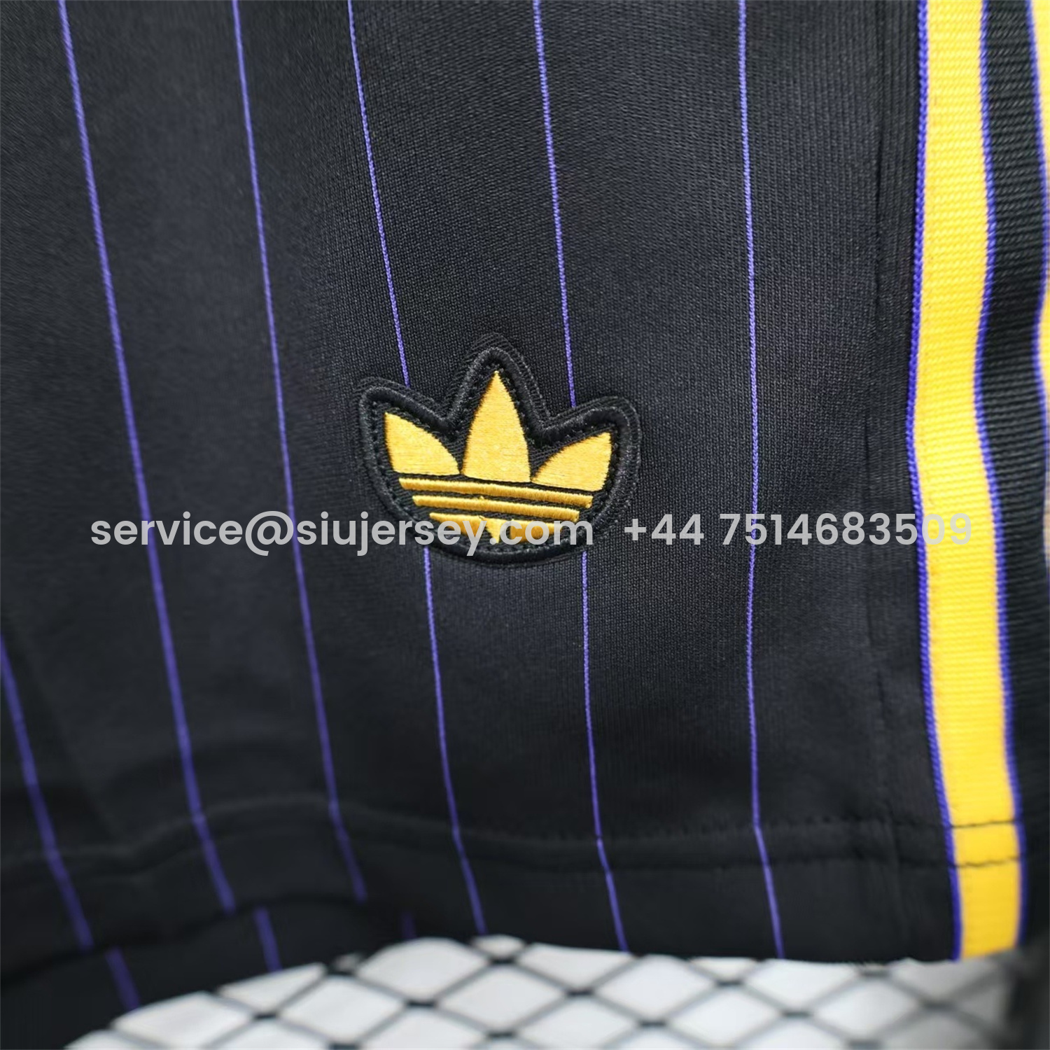 SIUjerseys-Manchester United 25-26 Trefoil Black Travel Shorts - Player Version