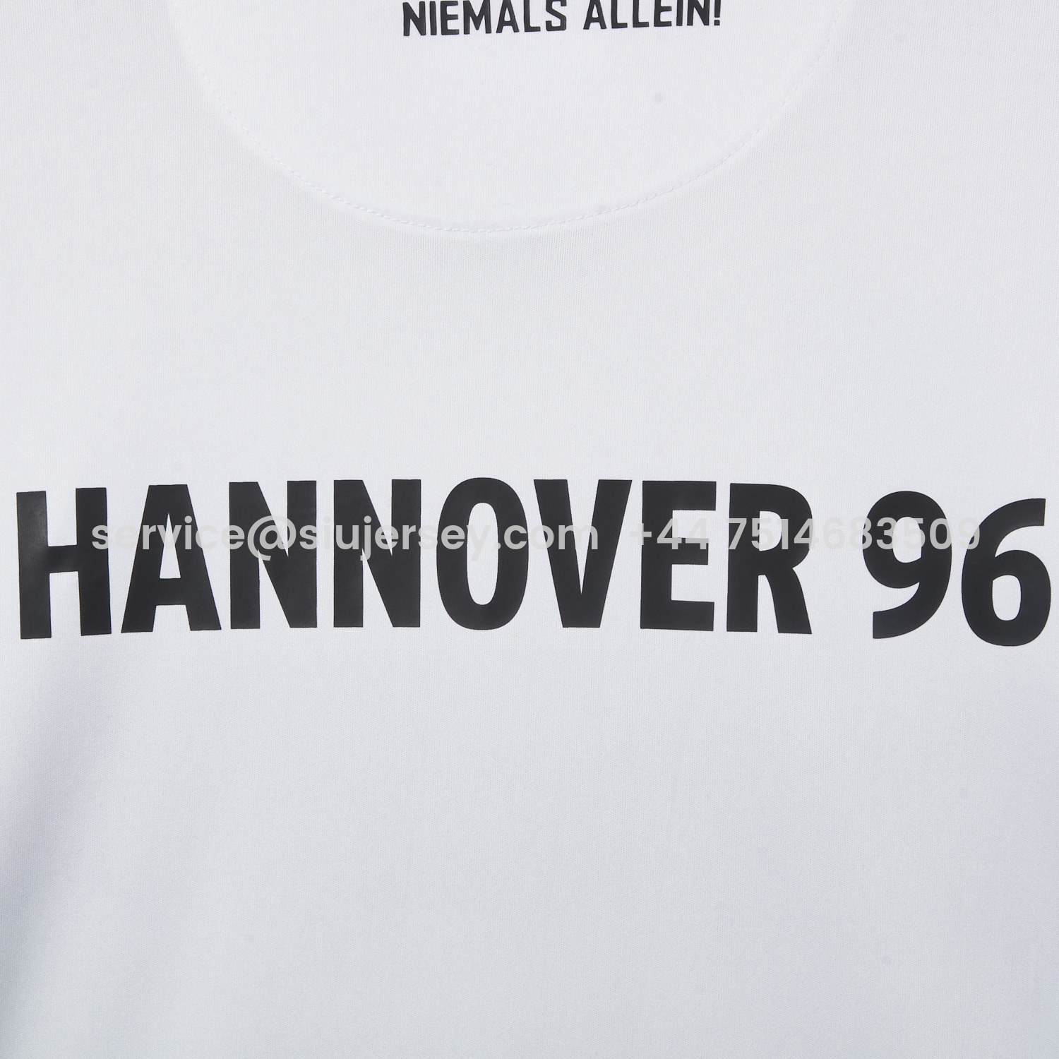 SIUjerseys-Hannover 96 25-26 Third White Jersey - Fans Version