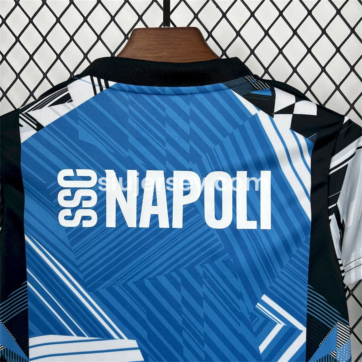 SIUjerseys-Napoli 24-25 Pre-Match Training Kids Kit