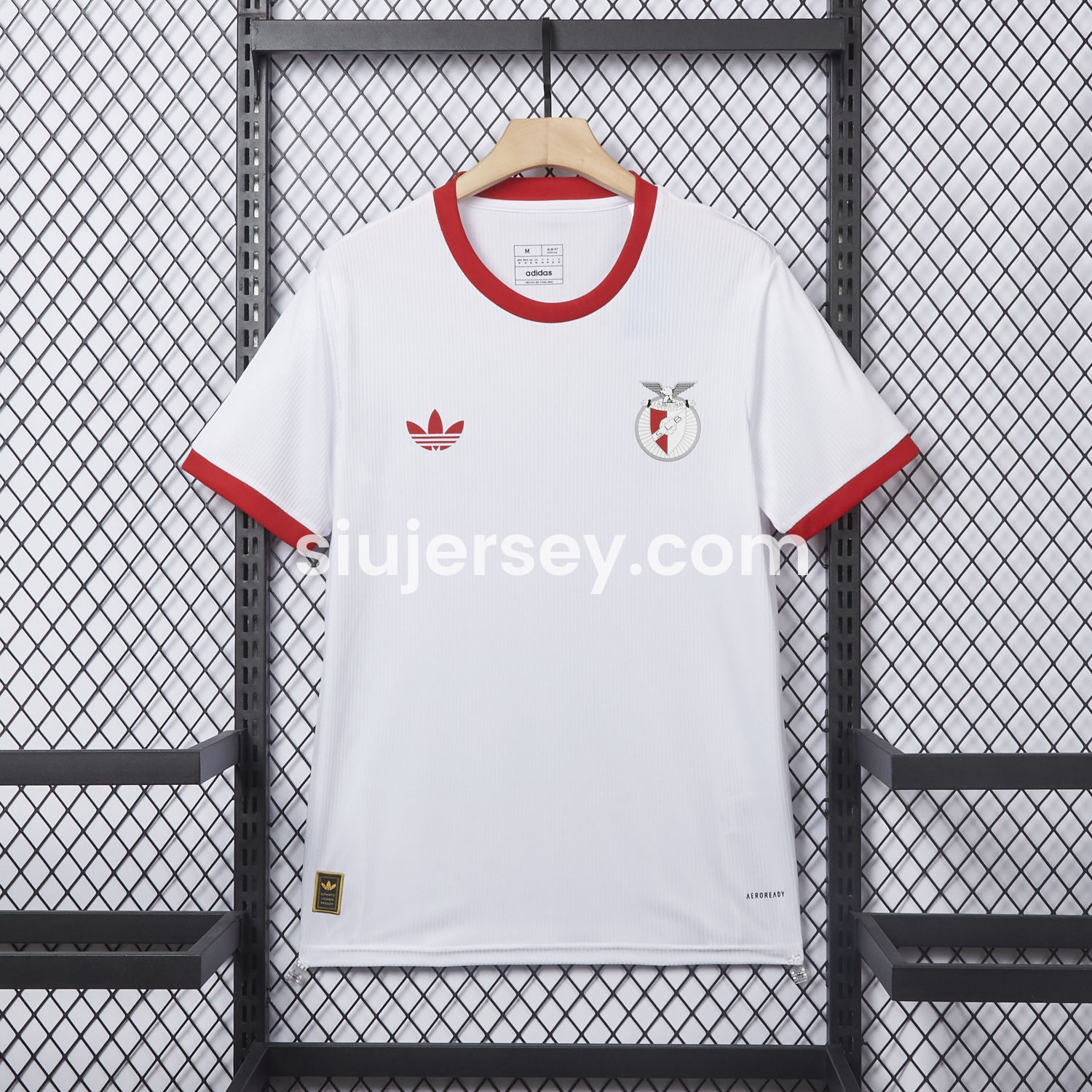 SIUjerseys-Benfica 25-26 White Anniversary Jersey - Fans Version