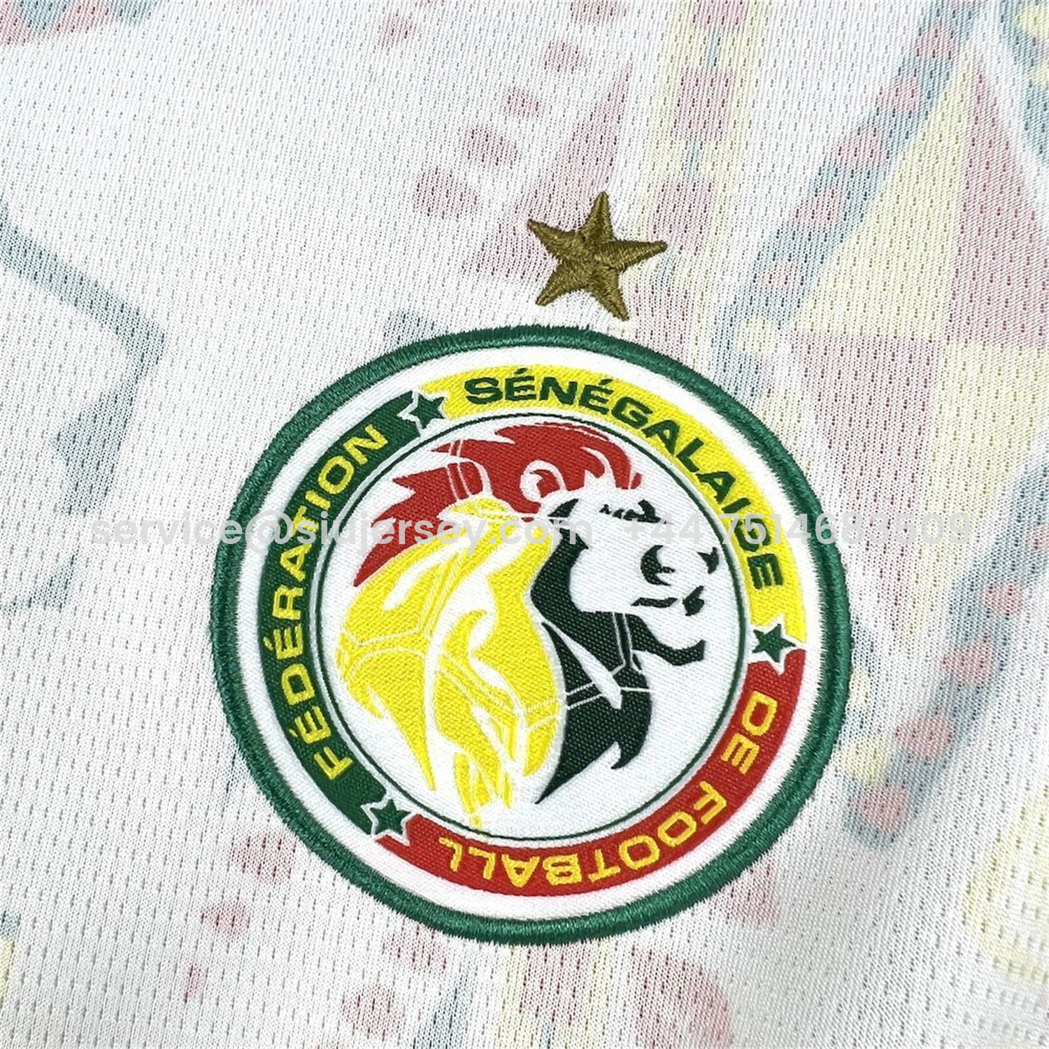 SIUjerseys-Senegal 2026 Home White Jersey - Fans Version