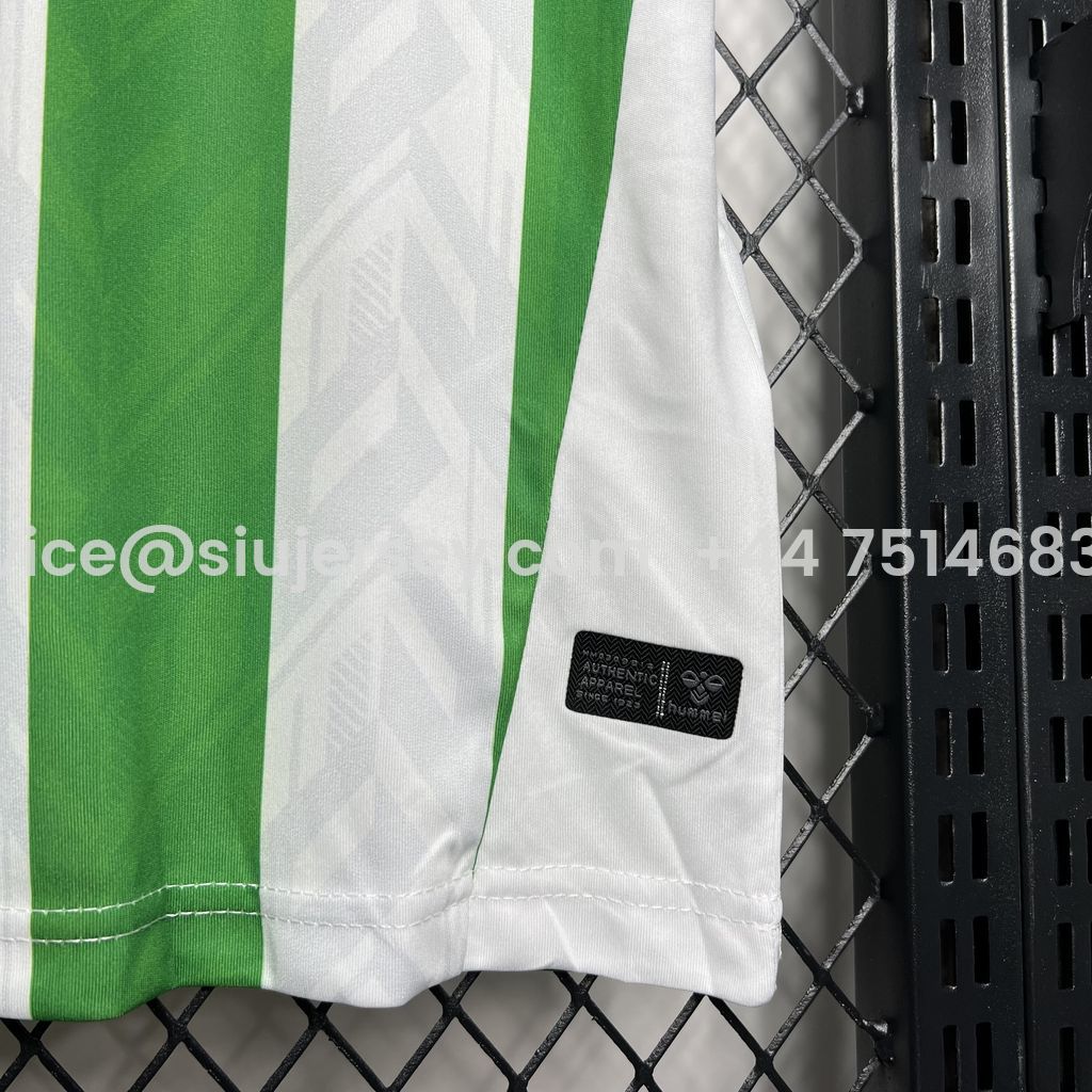 SIUjerseys-Real Betis 24-25 Home Stadium Jersey - Fans Version