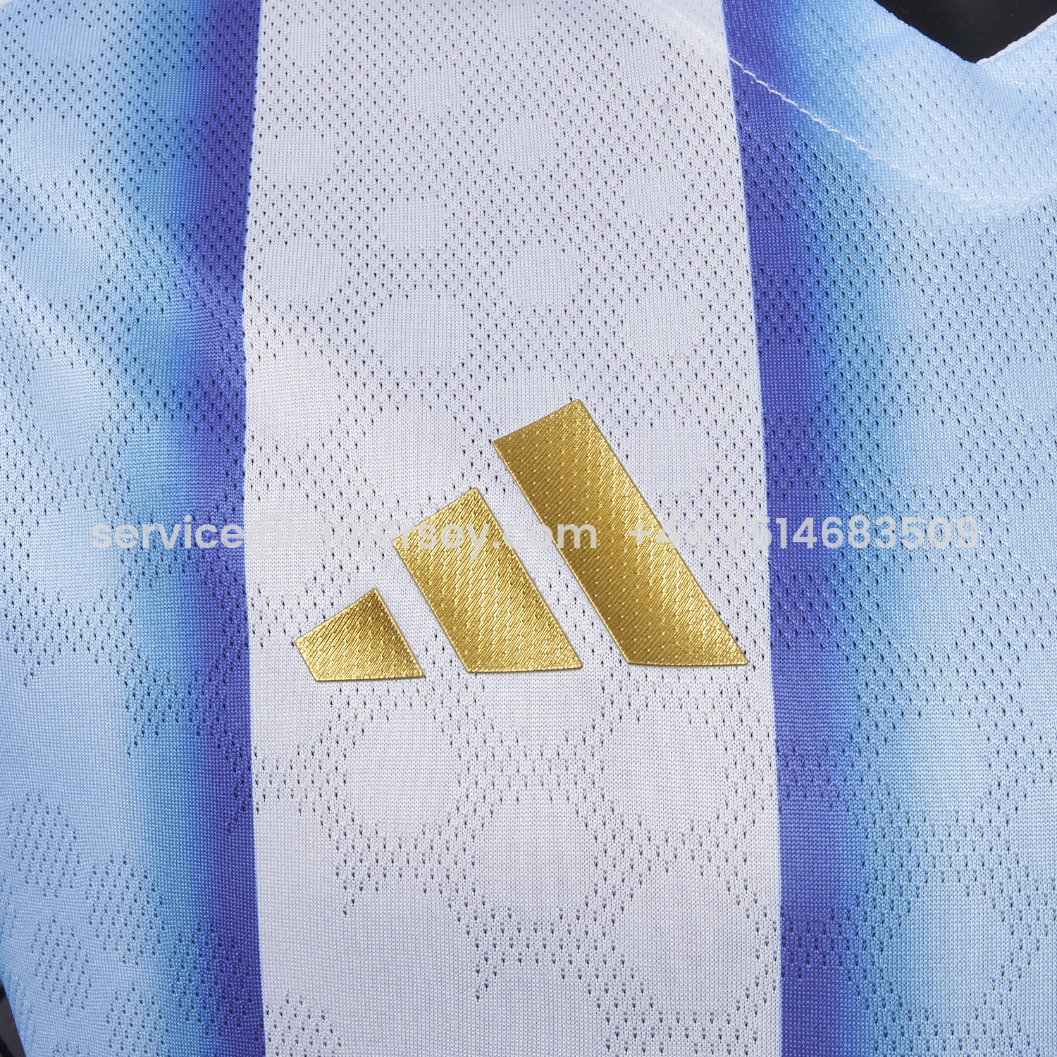 SIUjerseys-Argentina 25-26 Home Blue White Jersey(Leaked Version) - Player Version