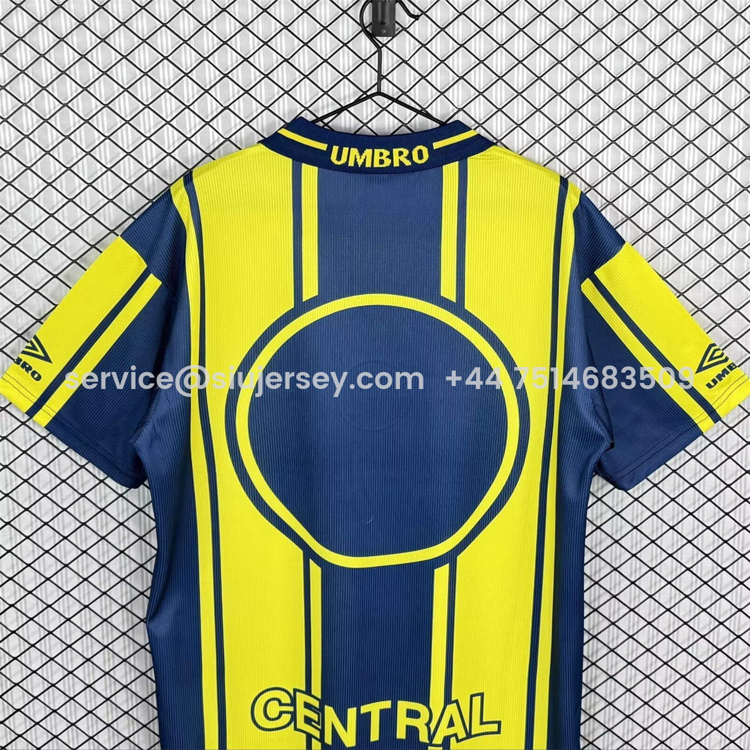 SIUjerseys-Retro Rosario Central 1998-99 Home Jersey