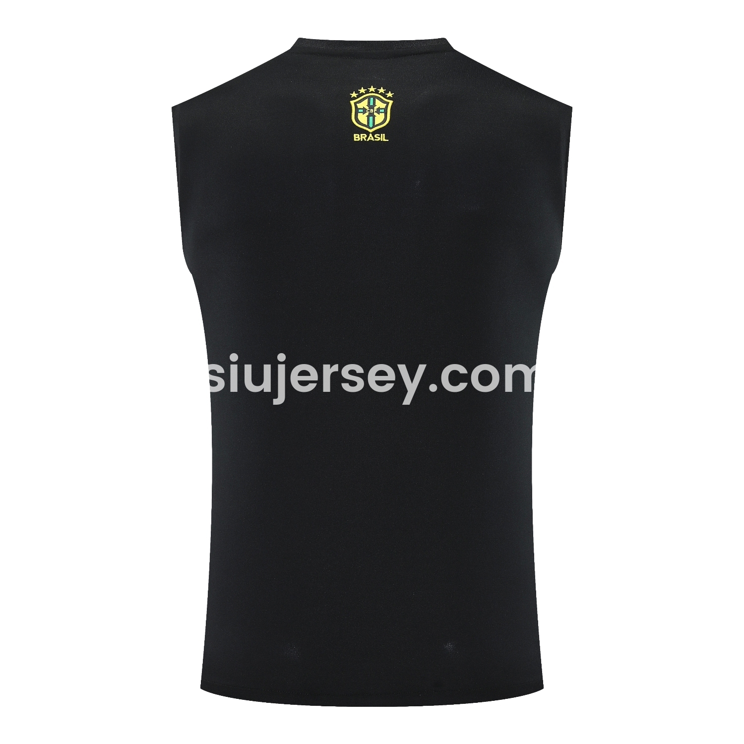 SIUjerseys-Brazil 25-26 Green Jesus Statue Vest Training Set - Green Vest & Black Shorts