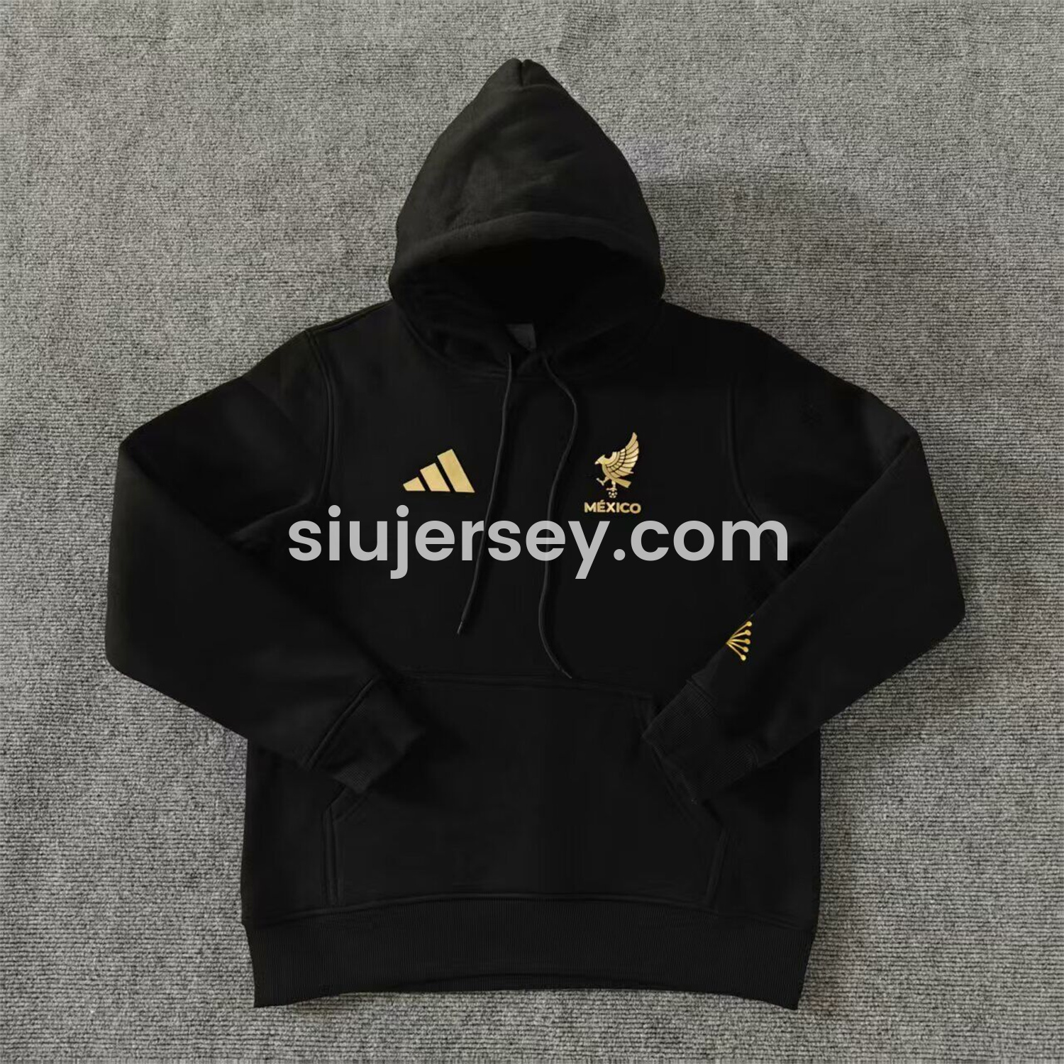 SIUjerseys-Mexico 2025 Gold Cup Black Special Edition Unisex Pullover Hoodie