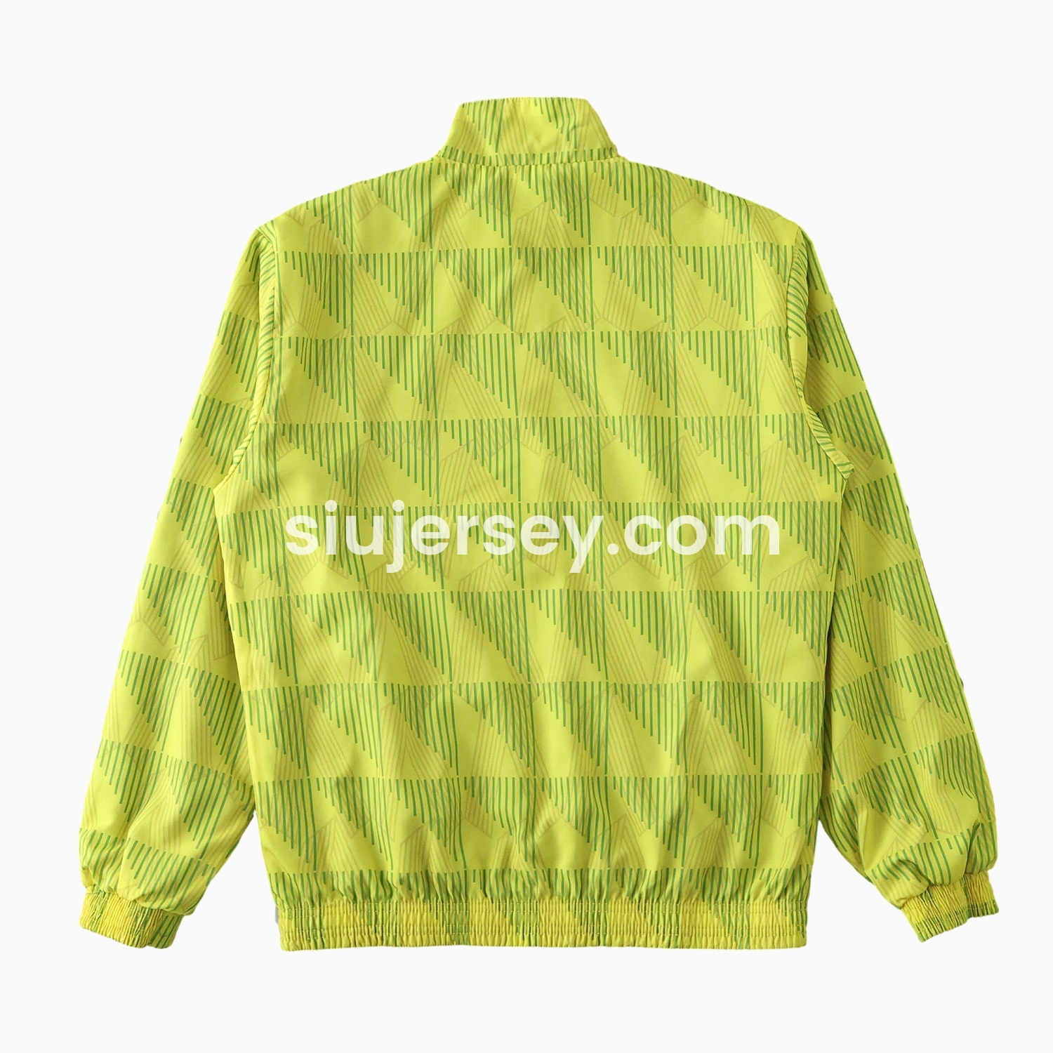 SIUjerseys-Newcastle United 24-25 Retro Style Double Sided Reversible Windbreaker - Green & Yellow
