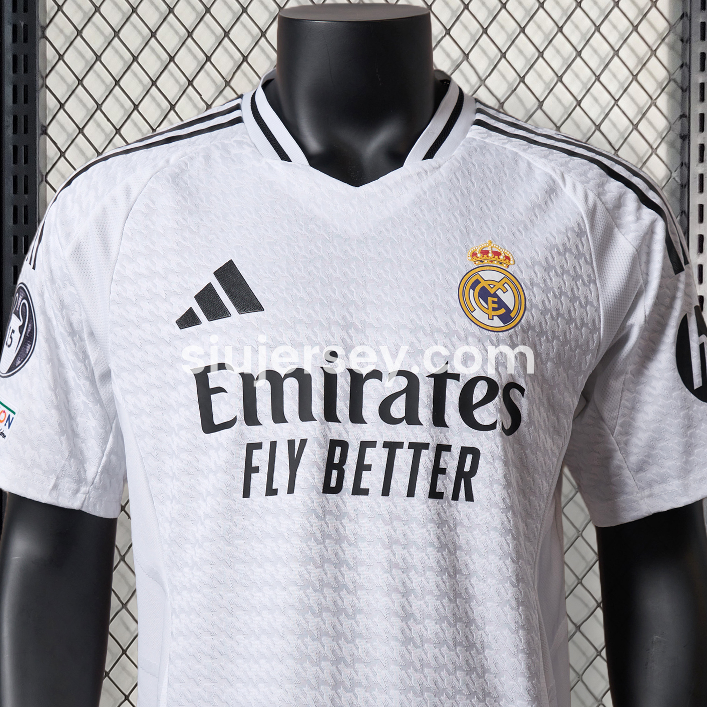 SIUjerseys-【Copa del Rey Patch Set】Real Madrid 24-25 Home Jersey - Player Version