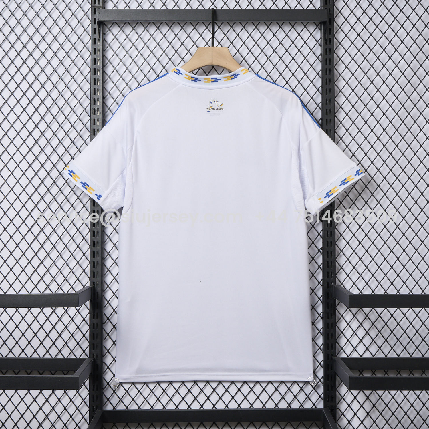 SIUjerseys-Leeds United 25-26 Home White Jersey - Fans Version