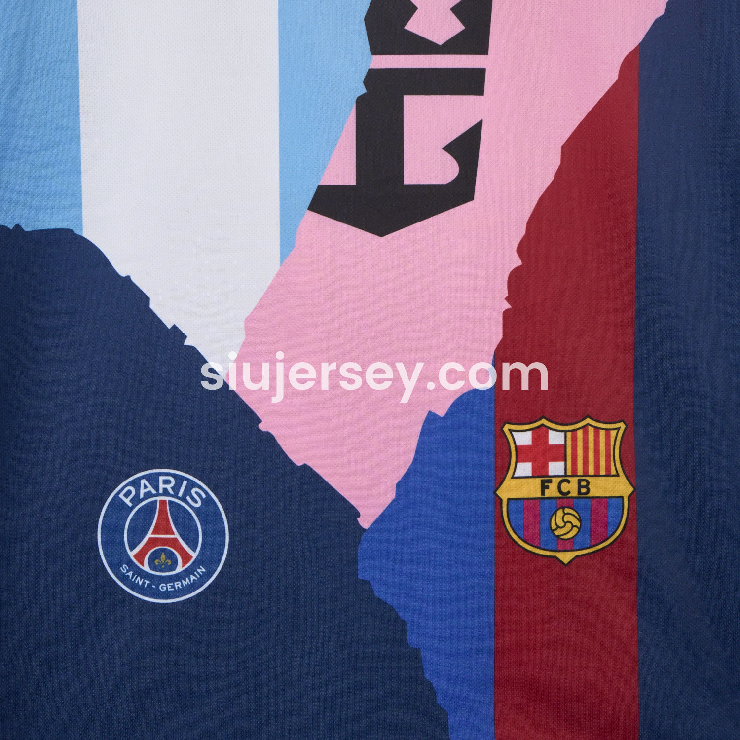SIUjerseys-Messi Career Commemorative Jersey - Fans Version - Argentina INT M.A.M Barcelona - with 10 Special Font