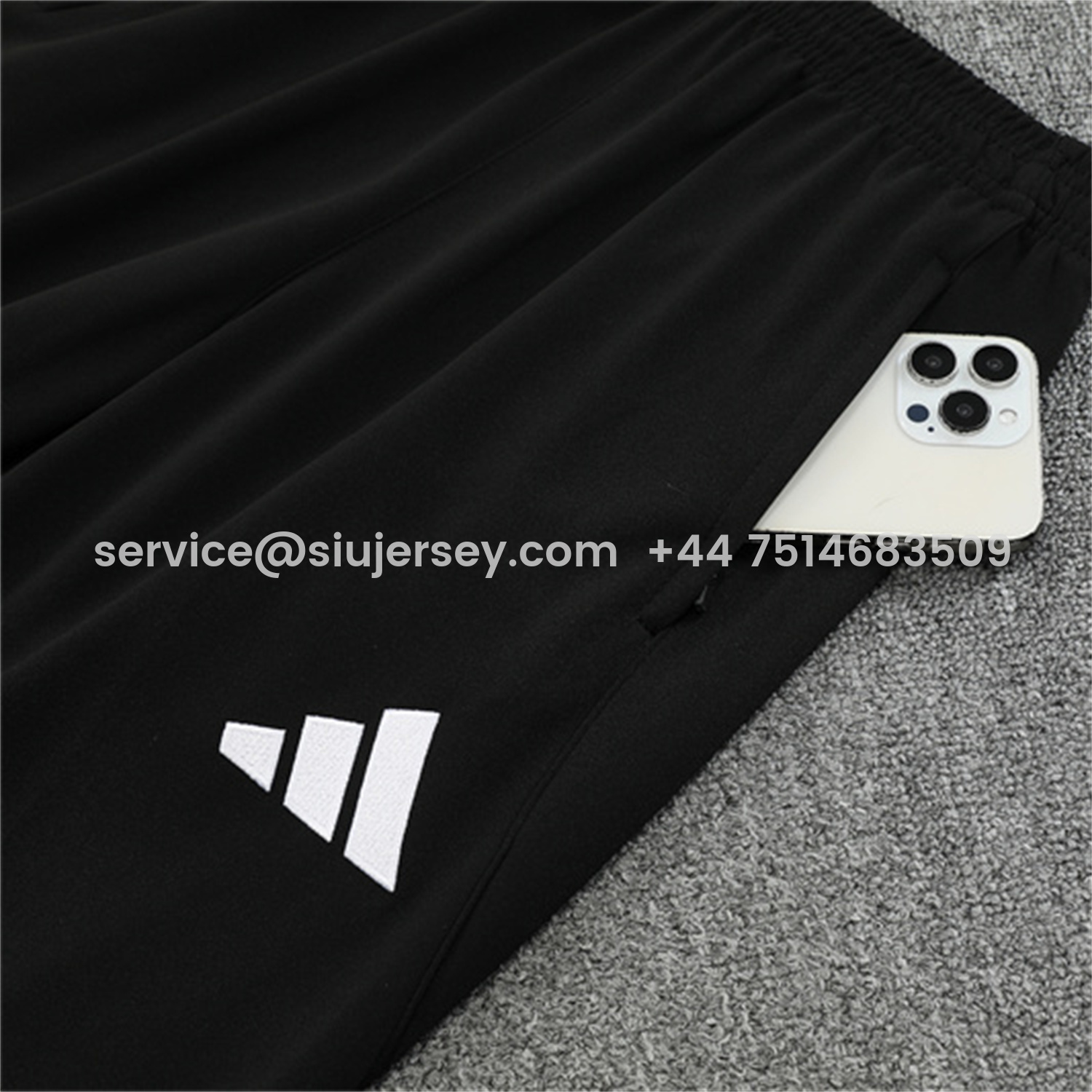 SIUjerseys-Real Madrid 25-26 Long Sleeve Training Set - Player Version - Yellow Pattern Black Top and Black Pants