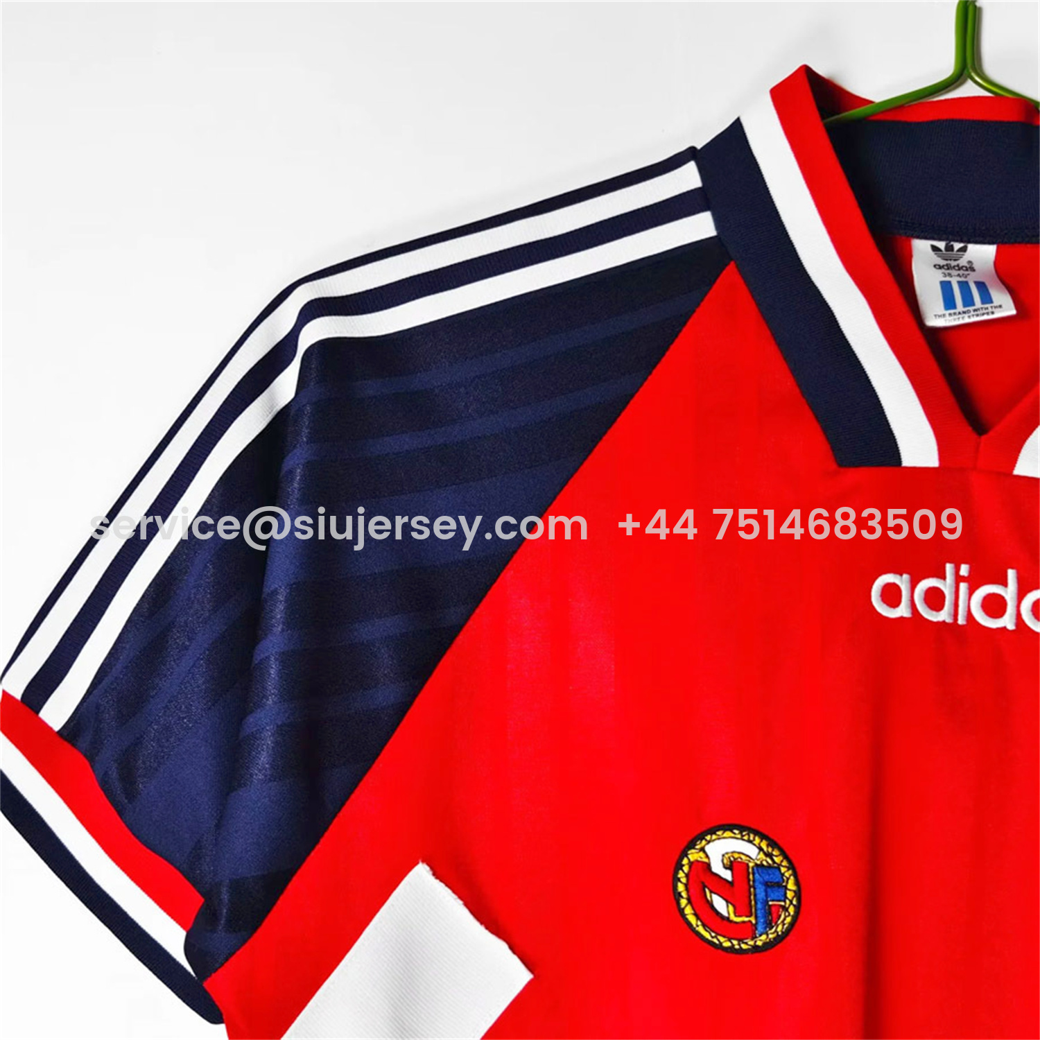SIUjerseys-Retro Norway 1994 Home Jersey