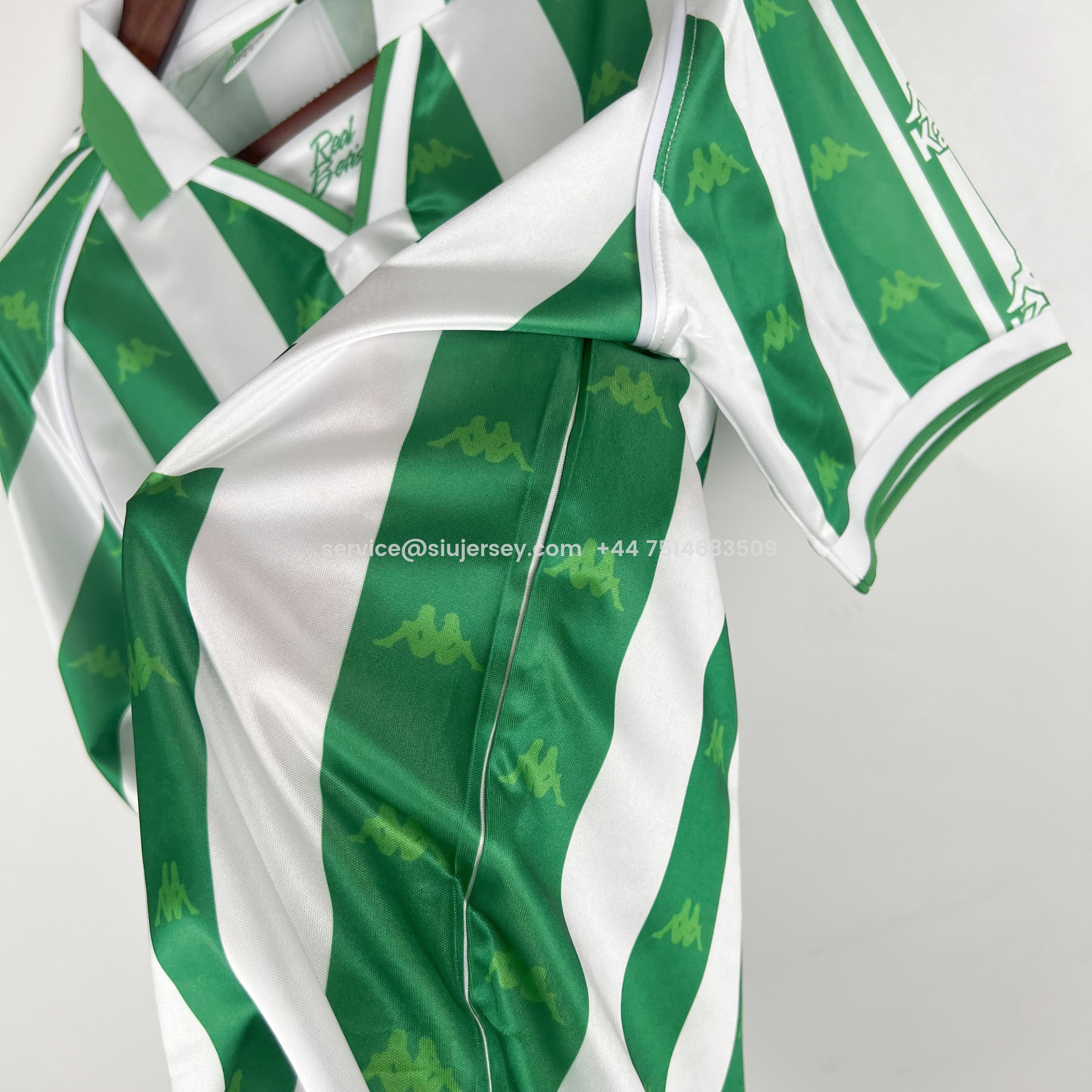 SIUjerseys-Retro Real Betis 1995-97 Home Stadium Jersey