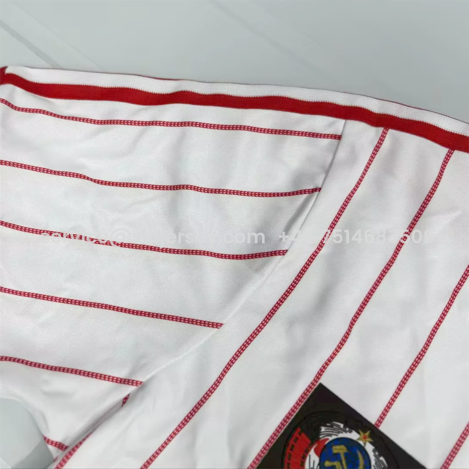 SIUjerseys-Retro Soviet Union 1982-83 Away White Jersey