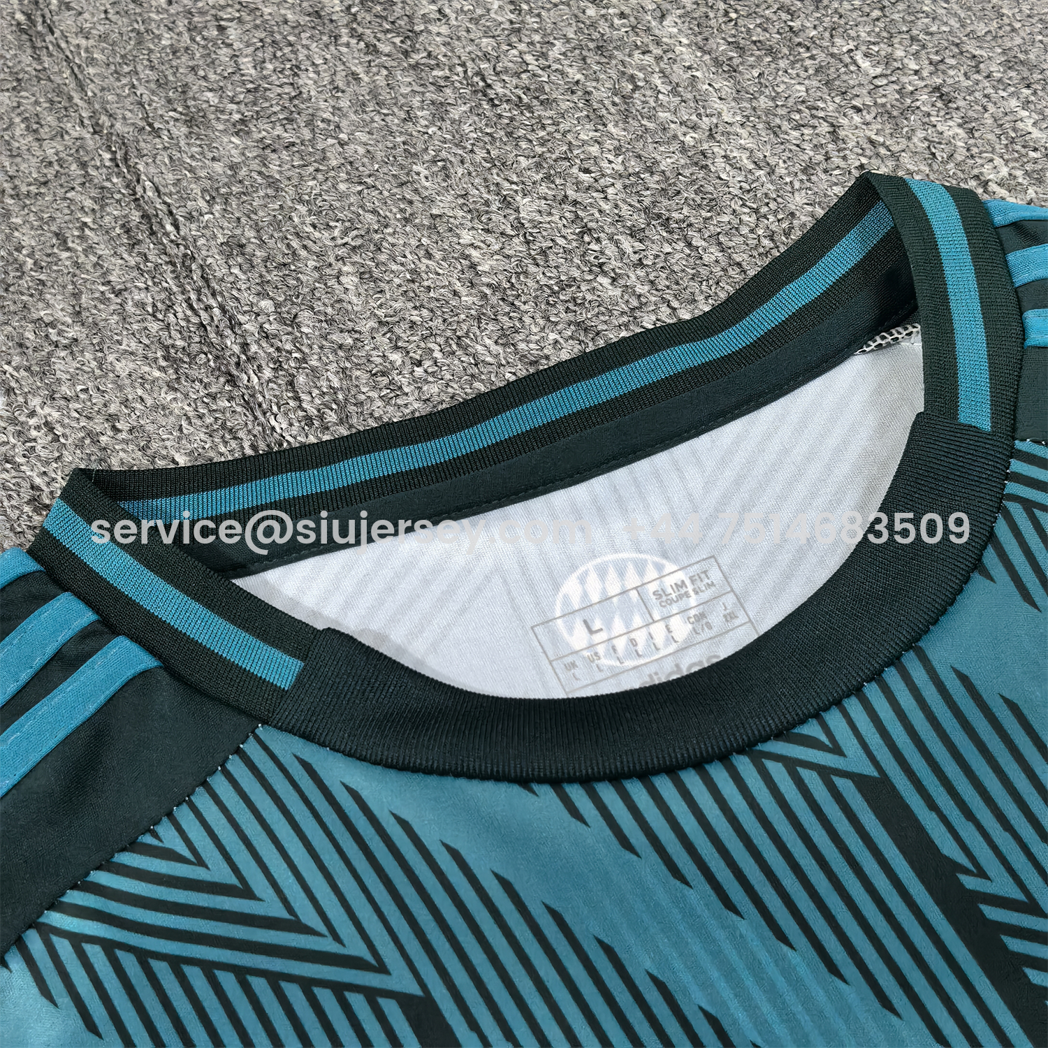 SIUjerseys-Bayern Munich 25-26 Deep Green Blue Lines Special Edition Jersey - Fans Version