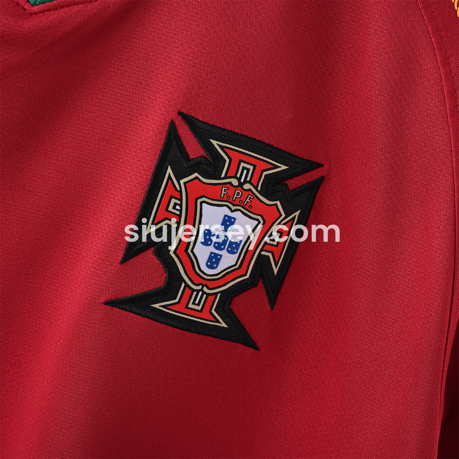 SIUjerseys-Retro Portugal 2006 Home Jersey