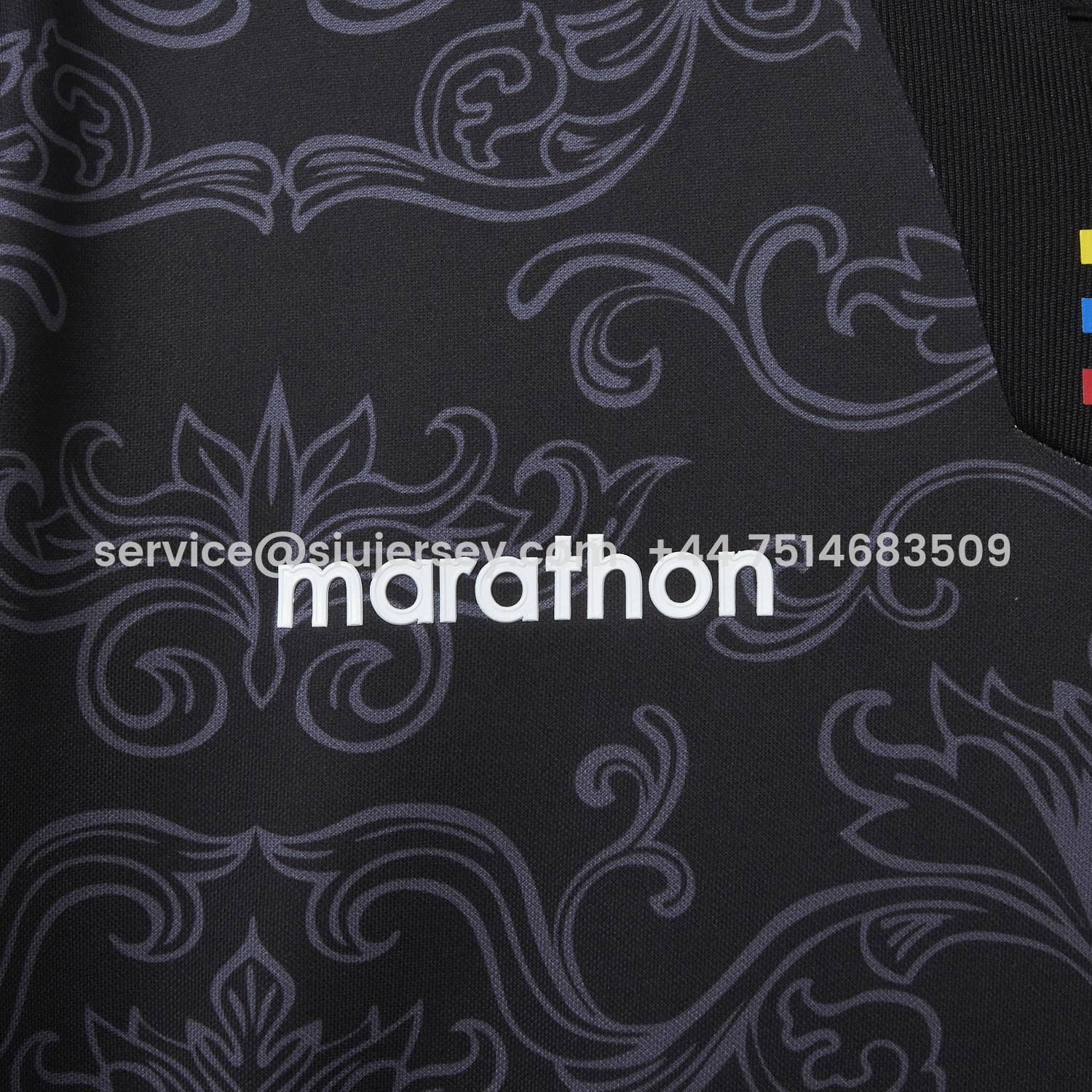 SIUjerseys-Ecuador 2026 Flowers Black Special Jersey - Fans Version