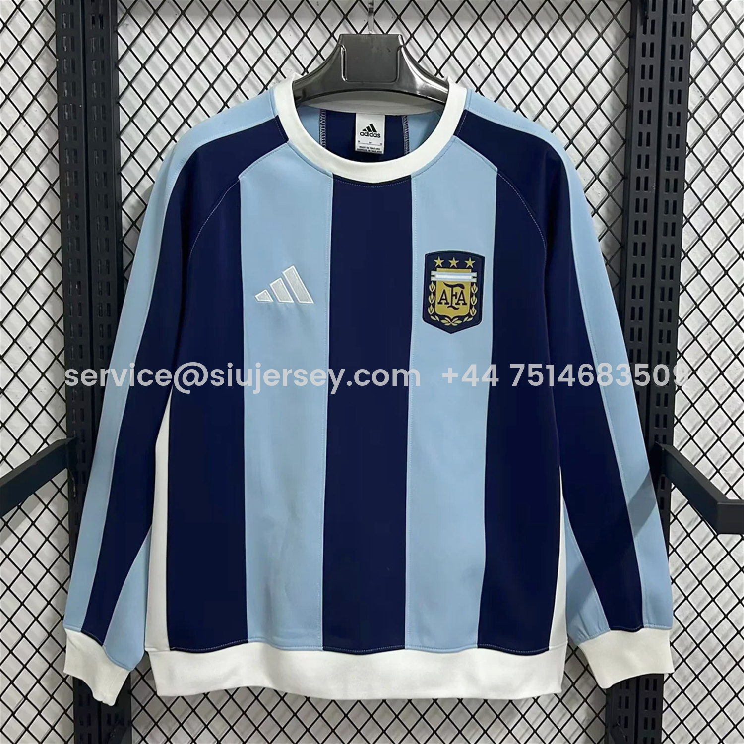 SIUjerseys-Argentina 25-26 Retro Style Unisex Pullover Hoodie