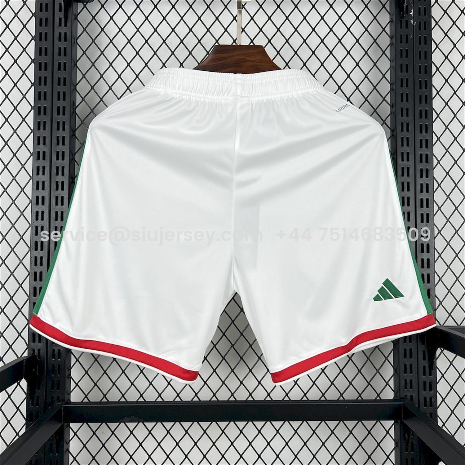 SIUjerseys-Mexico 2026 Home White Shorts - Fans Version