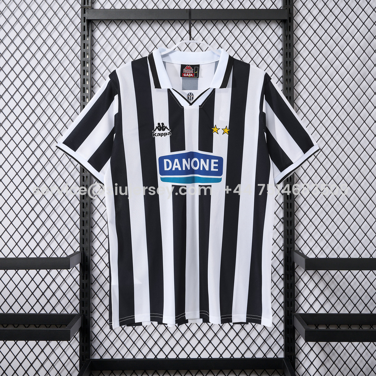 SIUjerseys-Retro Juventus 1994-95 Home Jersey