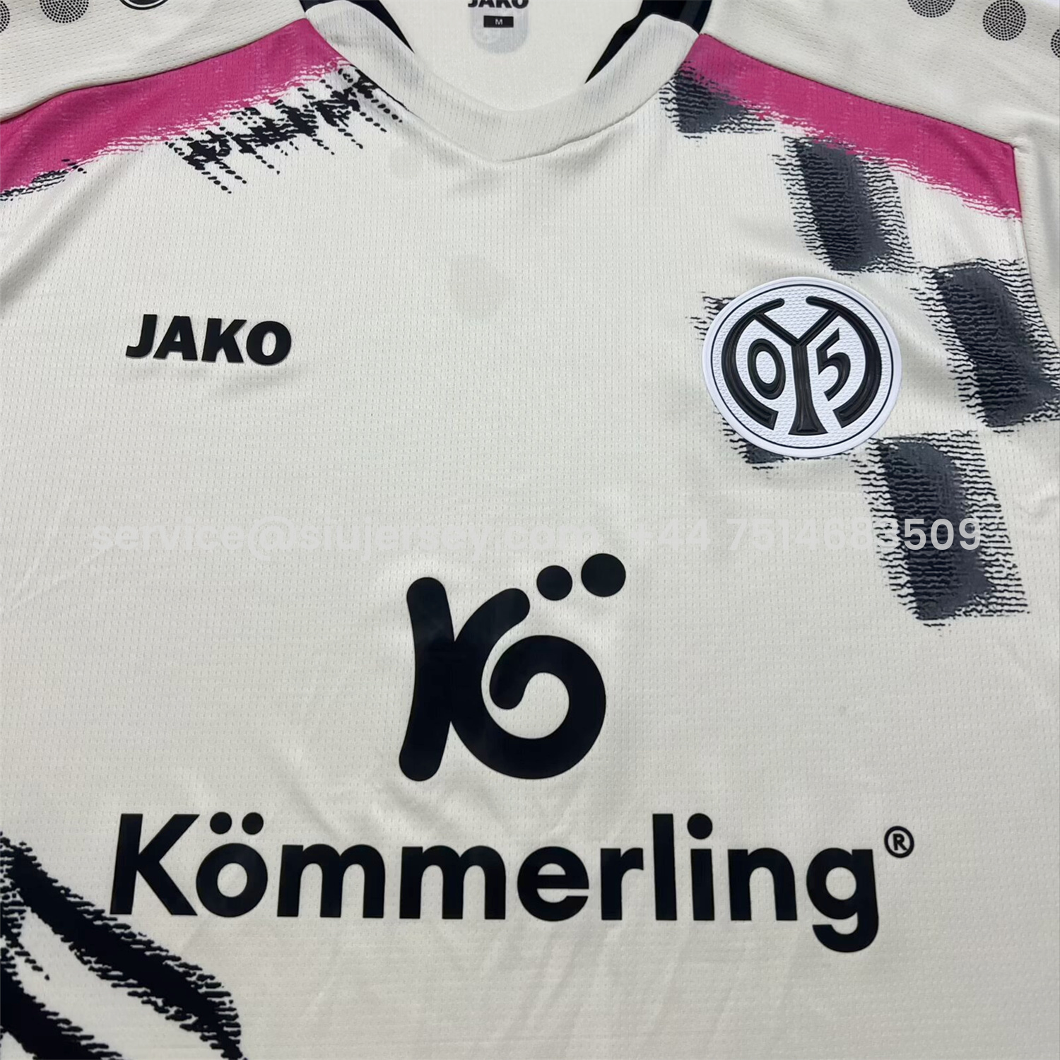 SIUjerseys-Mainz 25-26 Third White Jersey - Fans Version