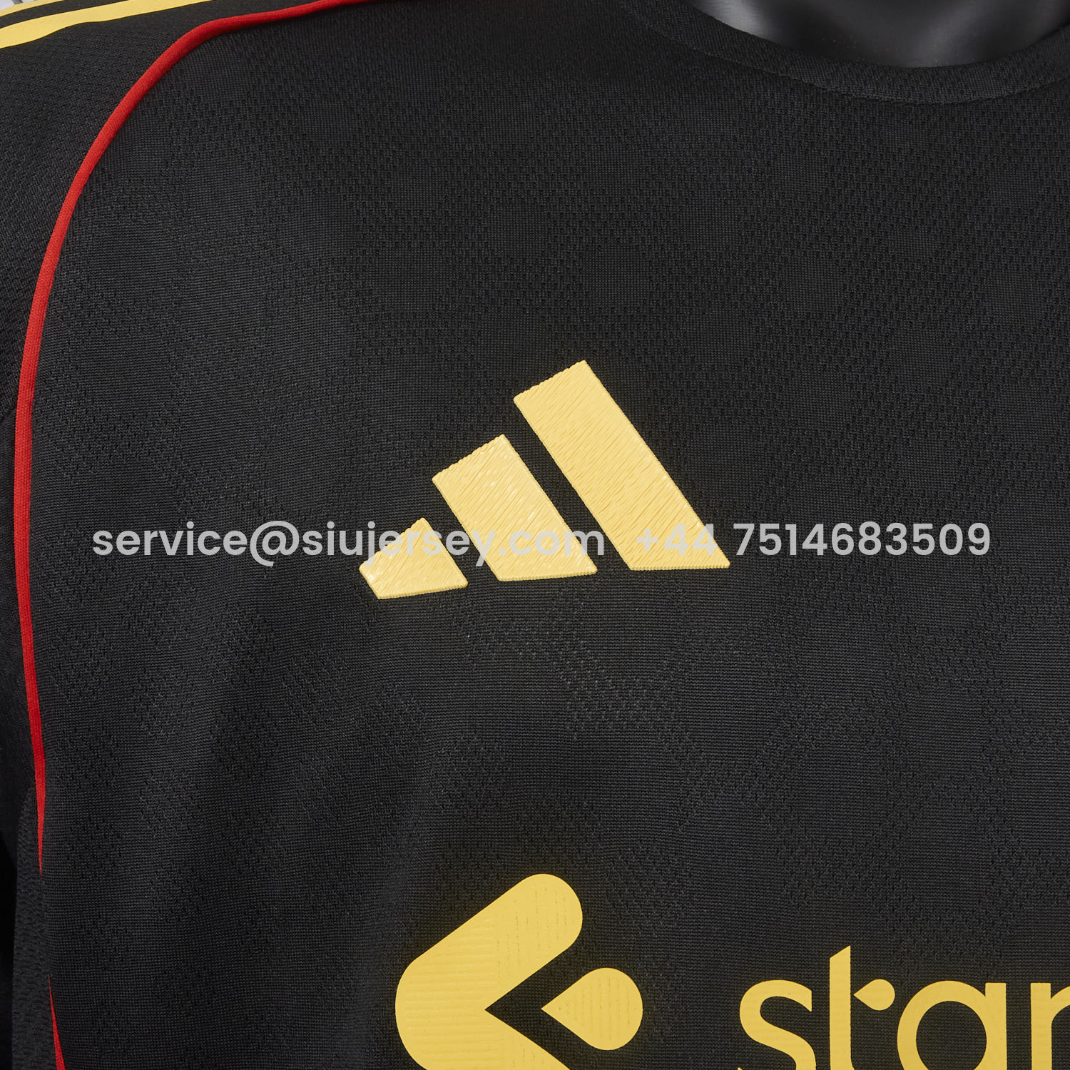 SIUjerseys-Liver.pool 25-26 Black Special Jersey - Player Version