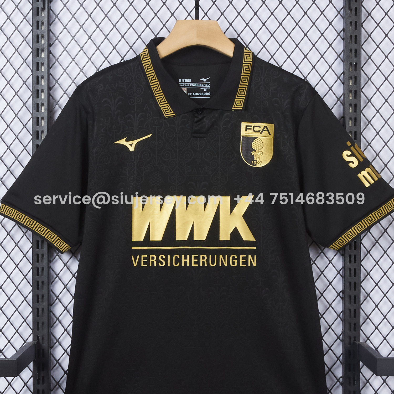 SIUjerseys-Augsburg 25-26 Third Jersey - Fans Version