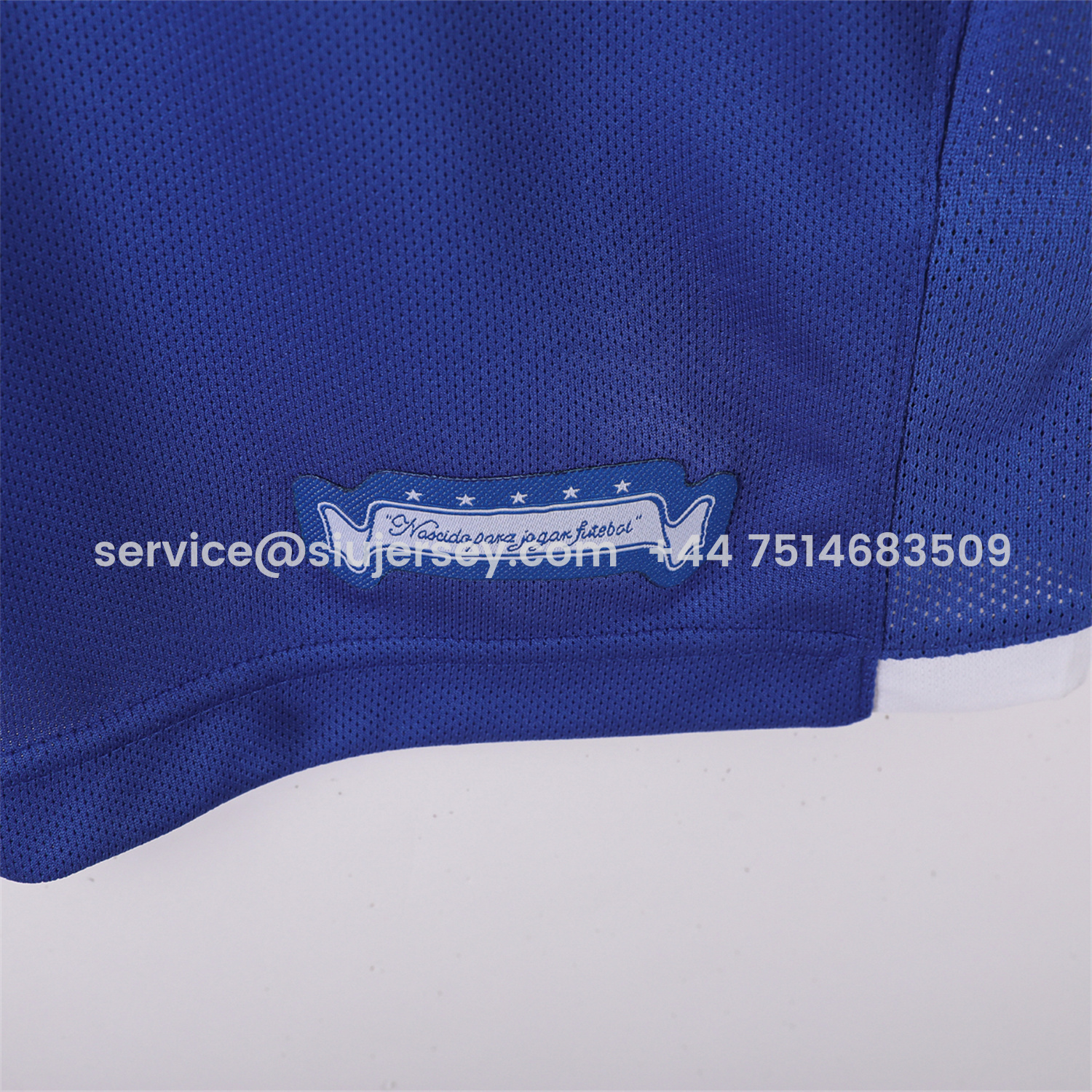 SIUjerseys-Retro Brazil 2006 Away Blue Jersey