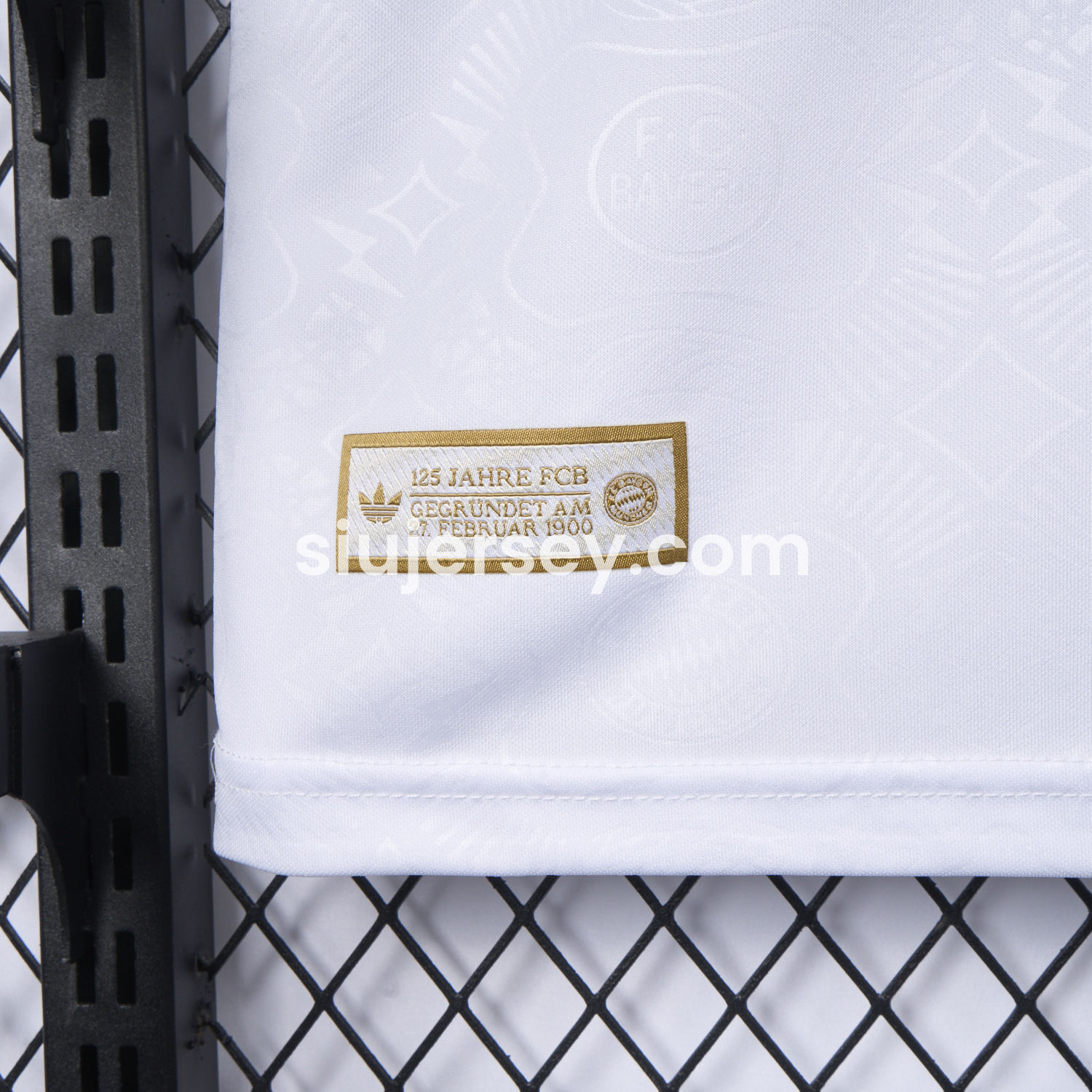 SIUjerseys-Bayern Munich 2025 White 125th Anniversary Jersey - Fans Version