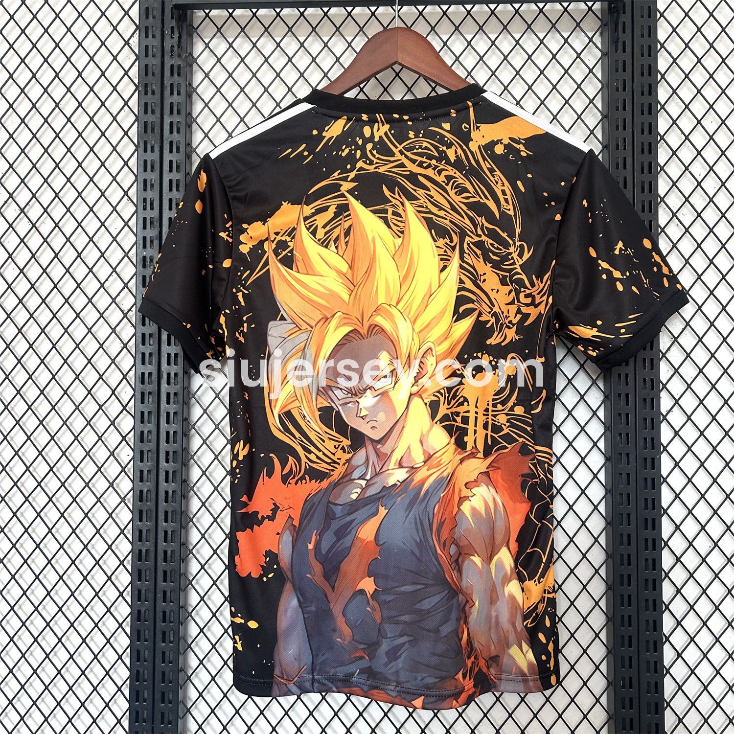 SIUjerseys-Japan 25-26 Half-length Of Blond Son Goku Special Edition Jersey - Fans Version
