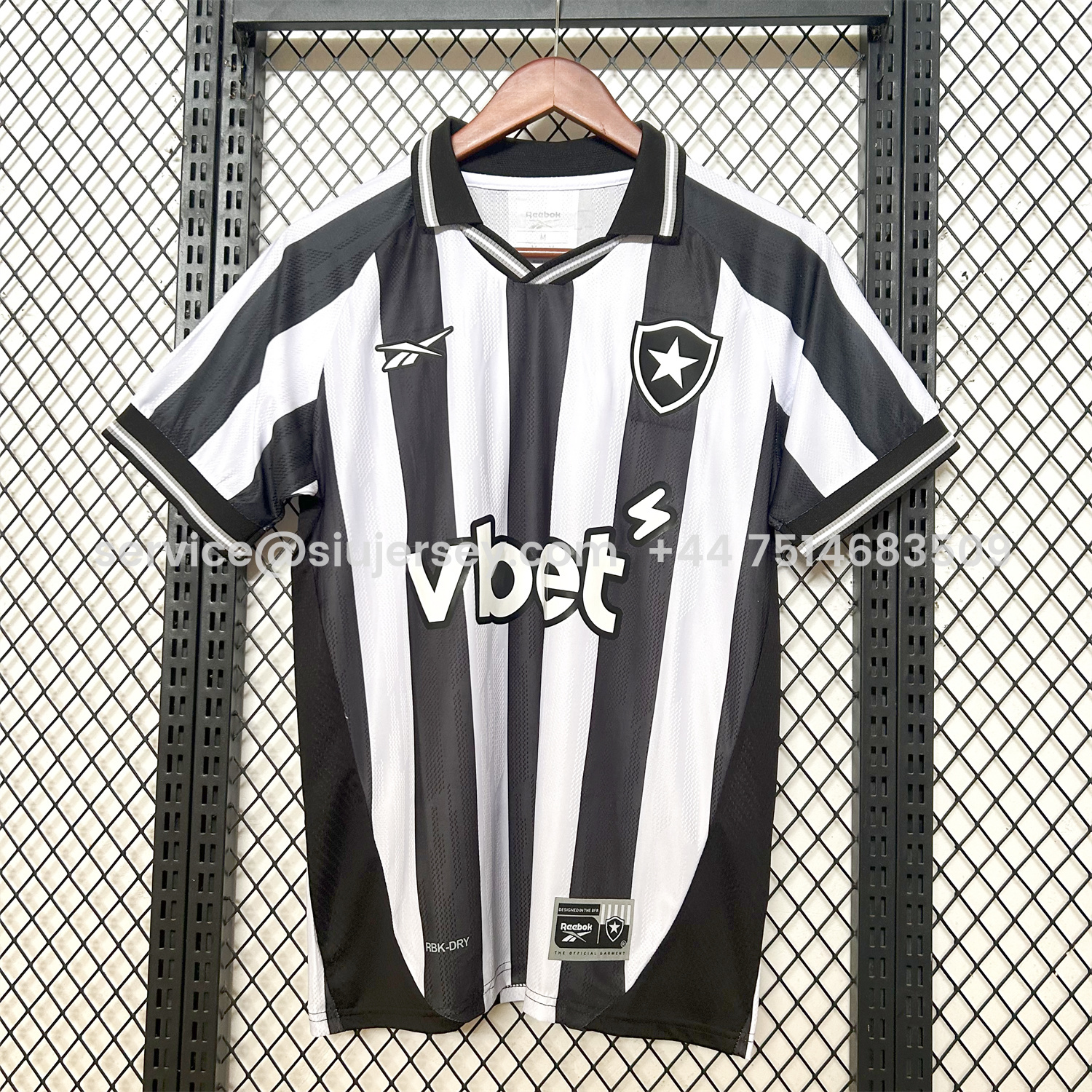 SIUjerseys-Botafogo 25-26 Home Jersey - Fans Version