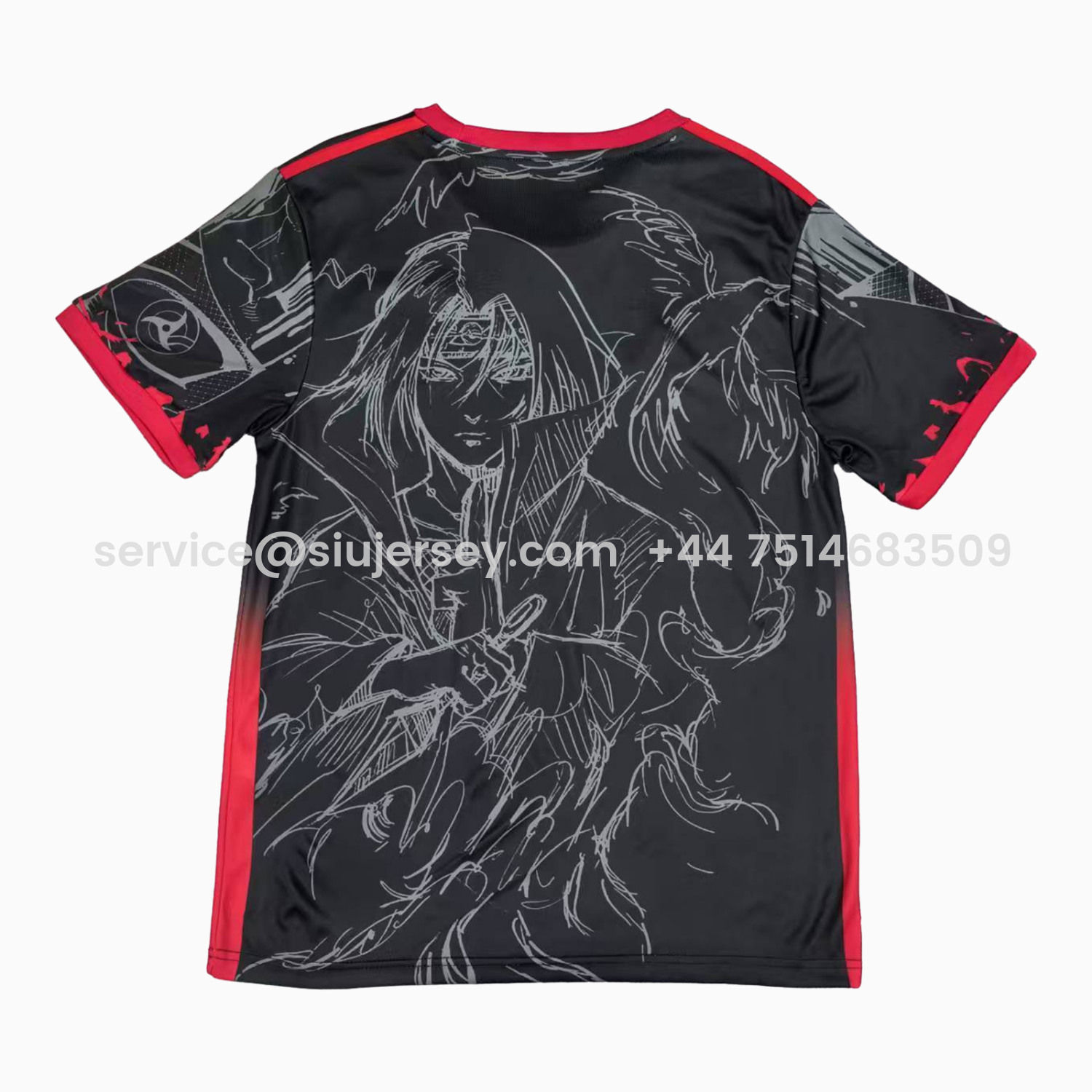SIUjerseys-Japan 25-26 Uchiha Itachi Amaterasu Special Jersey - Fans Version