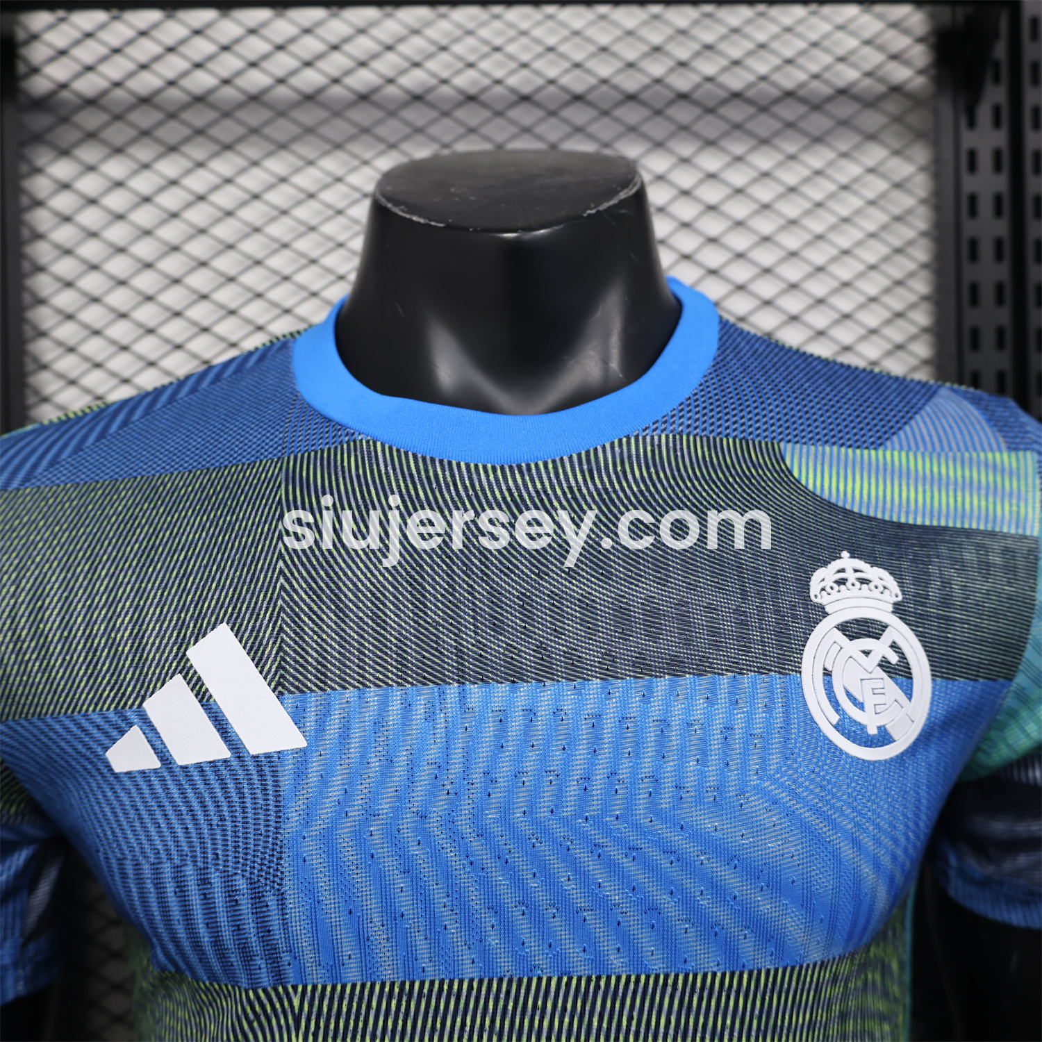 SIUjerseys-Real Madrid 25-26 Blue Pre-Match Traning Jersey - Player Version