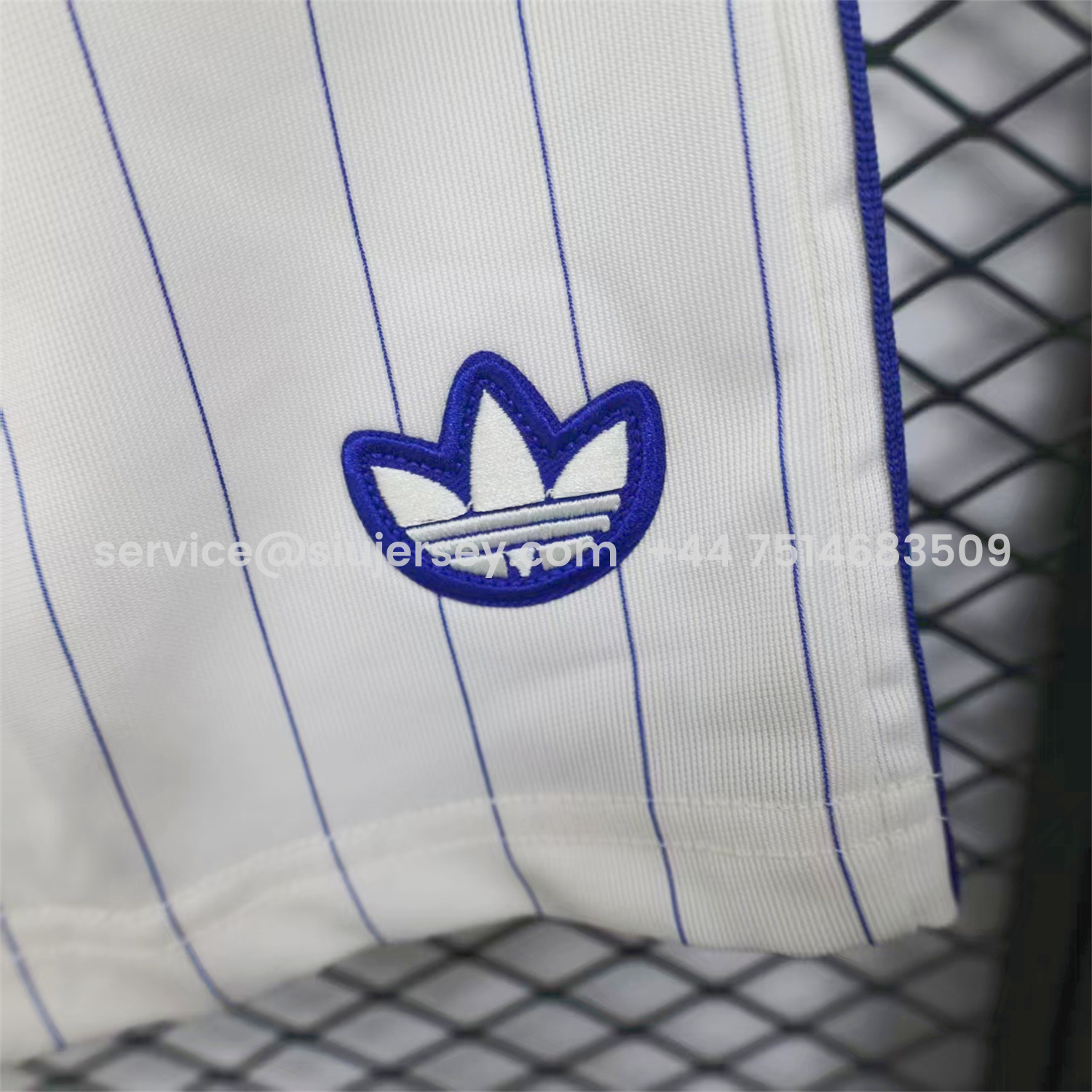 SIUjerseys-C.H.E.L.S.E.A 25-26 Trefoil White Travel Shorts - Player Version