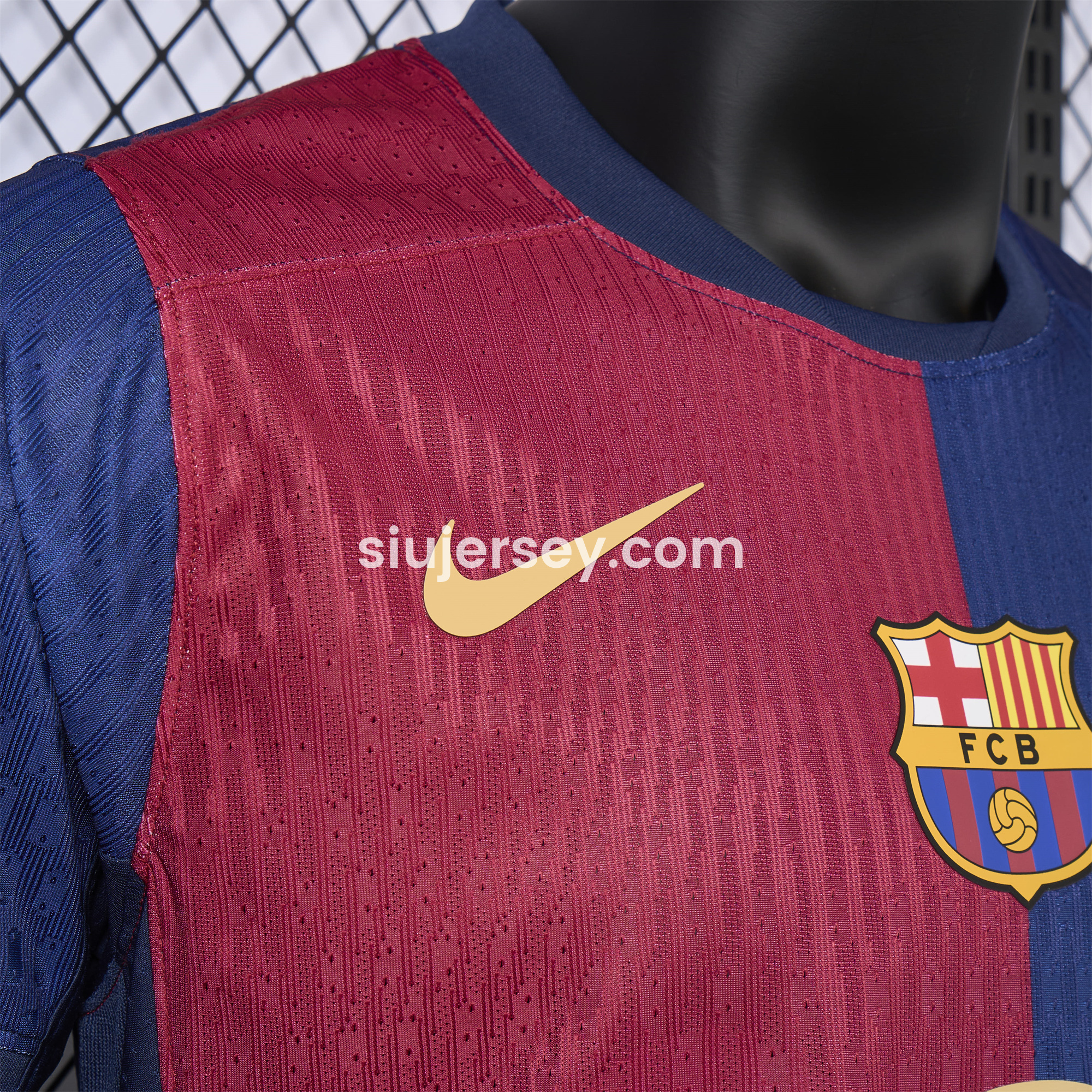 SIUjerseys-【Copa del Rey Patch Set】Barcelona 24-25 Home Jersey - Player Version