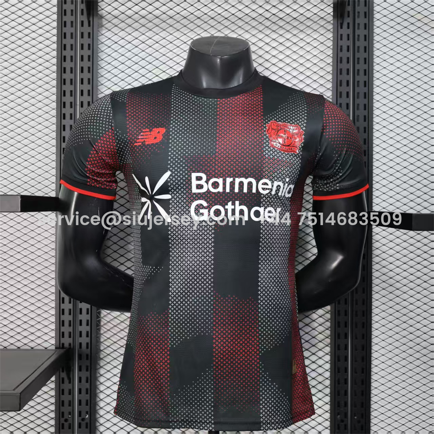 SIUjerseys-Bayer 04 Leverkusen 25-26 Home Jersey - Player Version